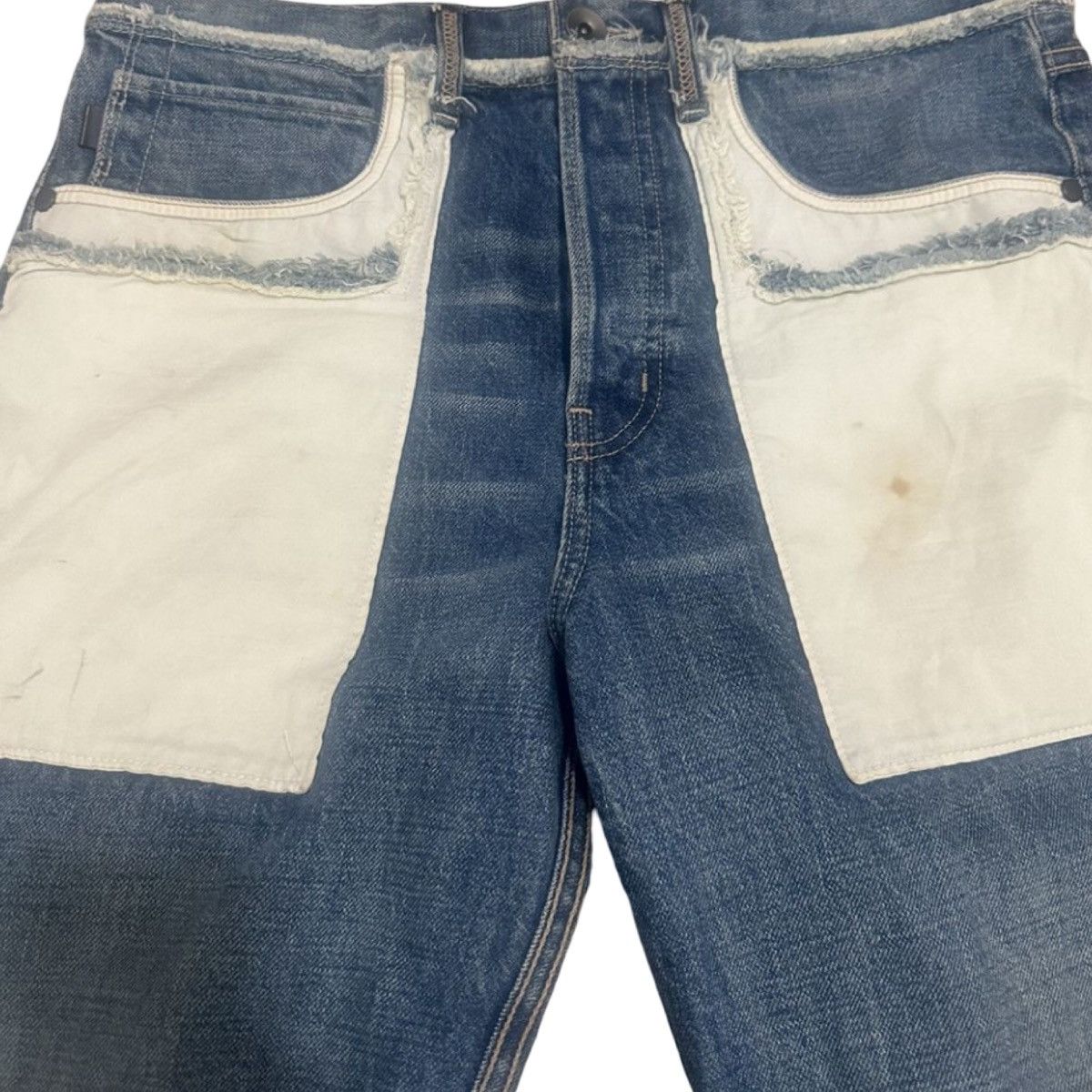 Helmut Lang Inside Out Jeans Size US 33 - 3 Thumbnail