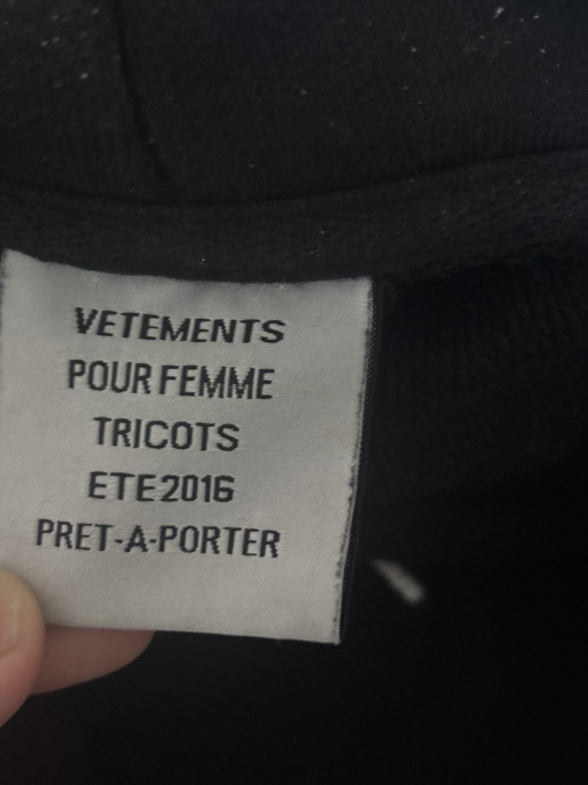 Vetements OG definition hoodie Size US XS / EU 42 / 0 - 4 Thumbnail