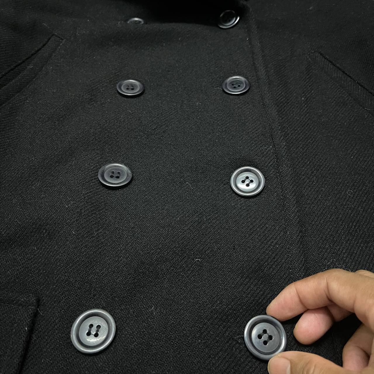 Other Vintage Claudie Pierlot Paris Garibaldi Wool Coat Faux Fur Size US M / EU 48-50 / 2 - 5 Thumbnail