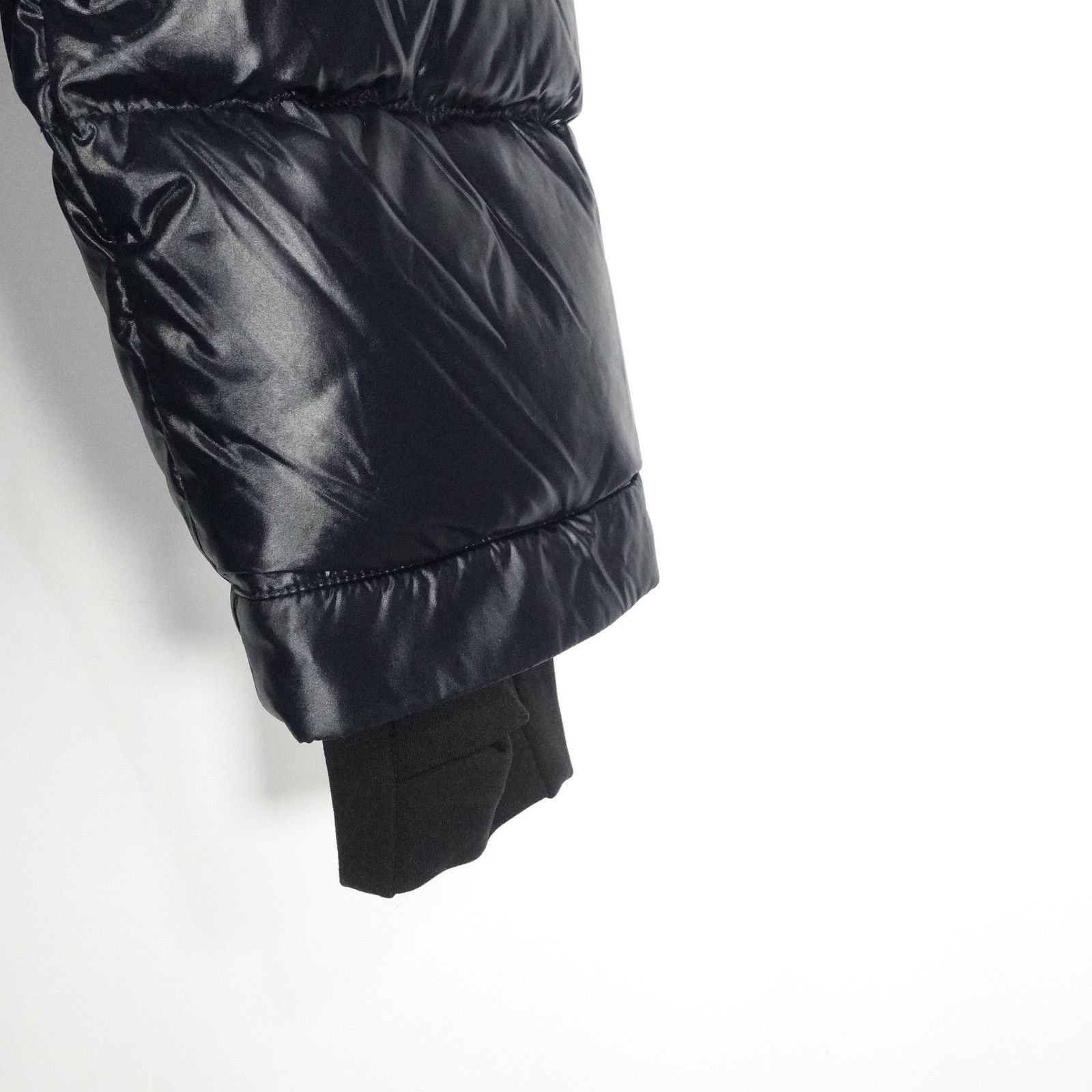 Quince EUC Quince Small Responsible Down Long Puffer Shiny Black Size S / US 4 / IT 40 - 7 Thumbnail