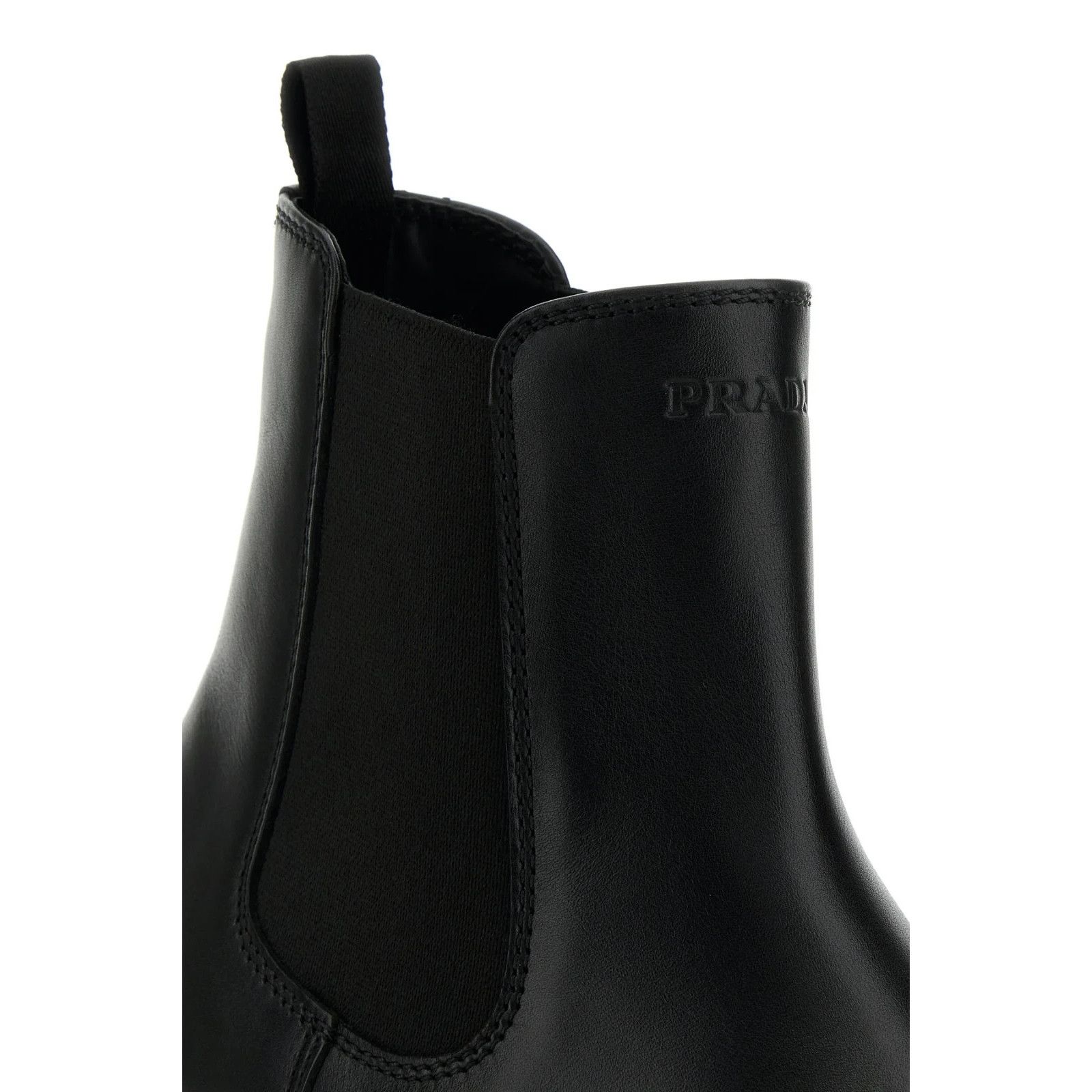Prada PRADA Black Leather Ankle Boots New And Authentic (Men's siz Size US 12 / EU 45 - 4 Thumbnail