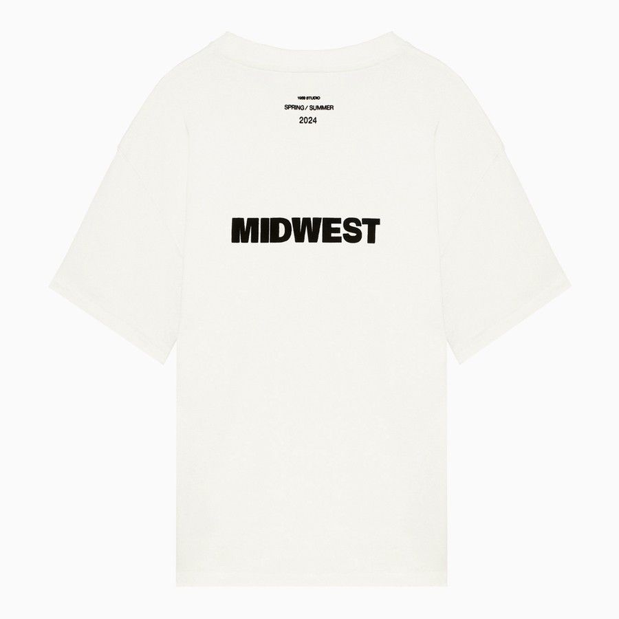 1989 STUDIO o1d2blof1124 T-Shirt in White Size US XS / EU 42 / 0 - 2 Thumbnail