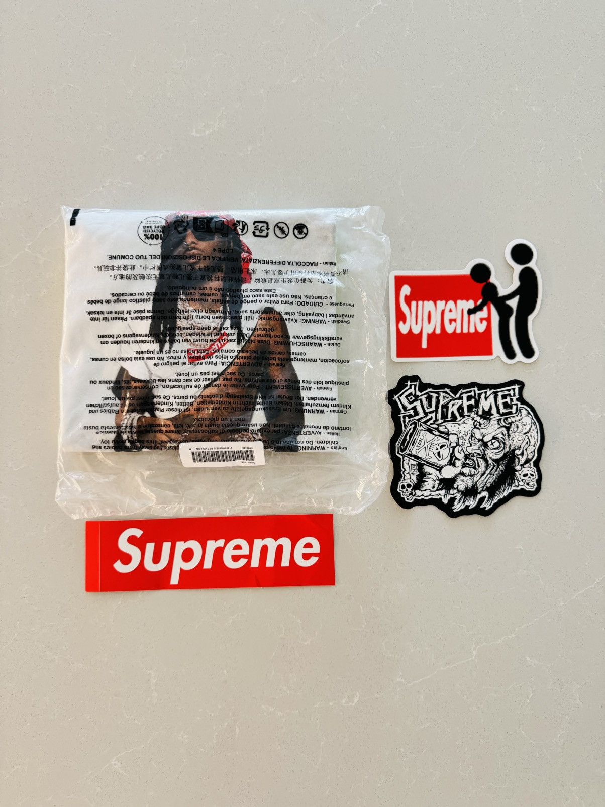 Supreme Playboi Carti Photo Tee (Pale Green) Size US M / EU 48-50 / 2 - 1 Thumbnail