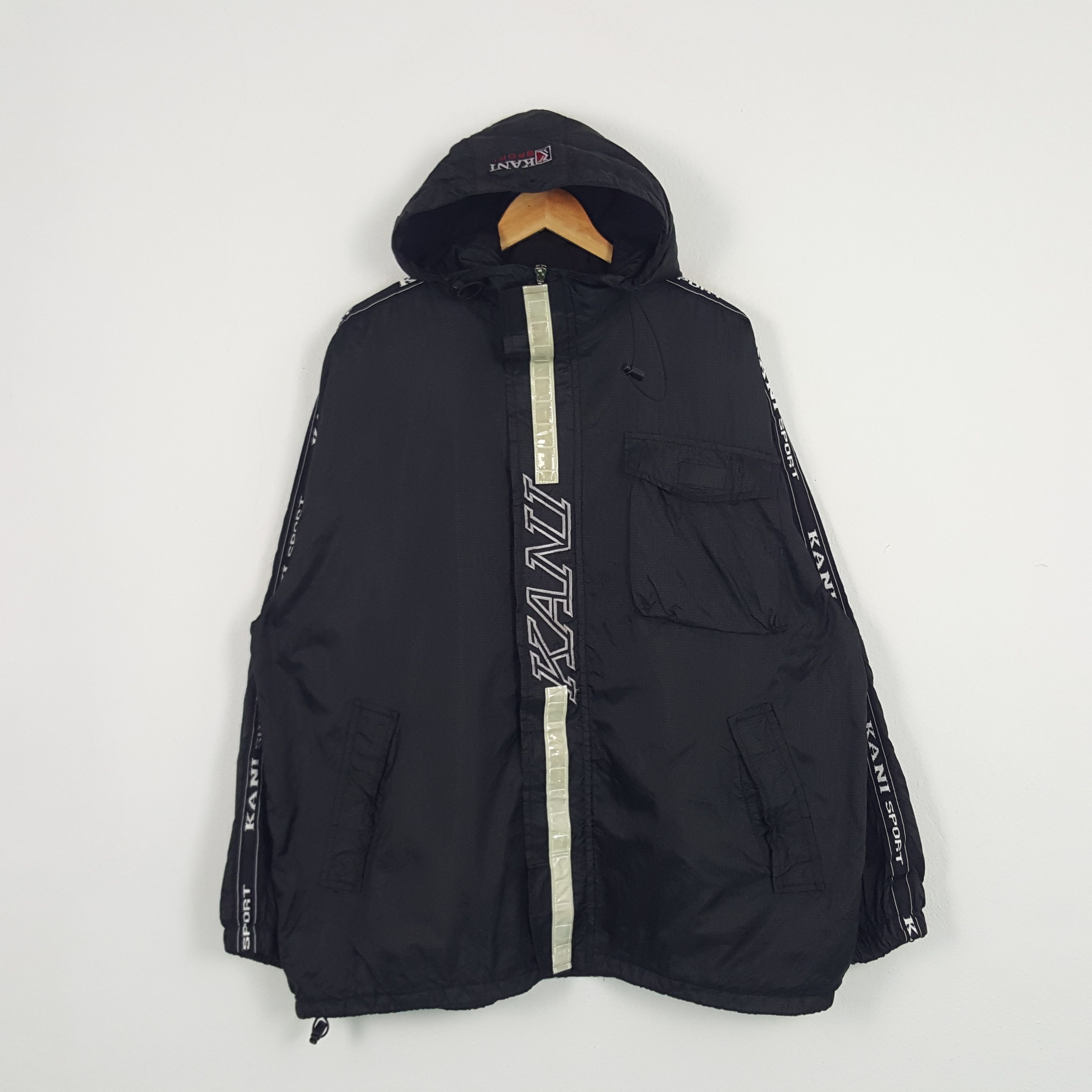 Karl Kani × Vintage Vintage Kani Sport Outdoor Style Windbreaker Jacket Size US L / EU 52-54 / 3 - 1 Thumbnail