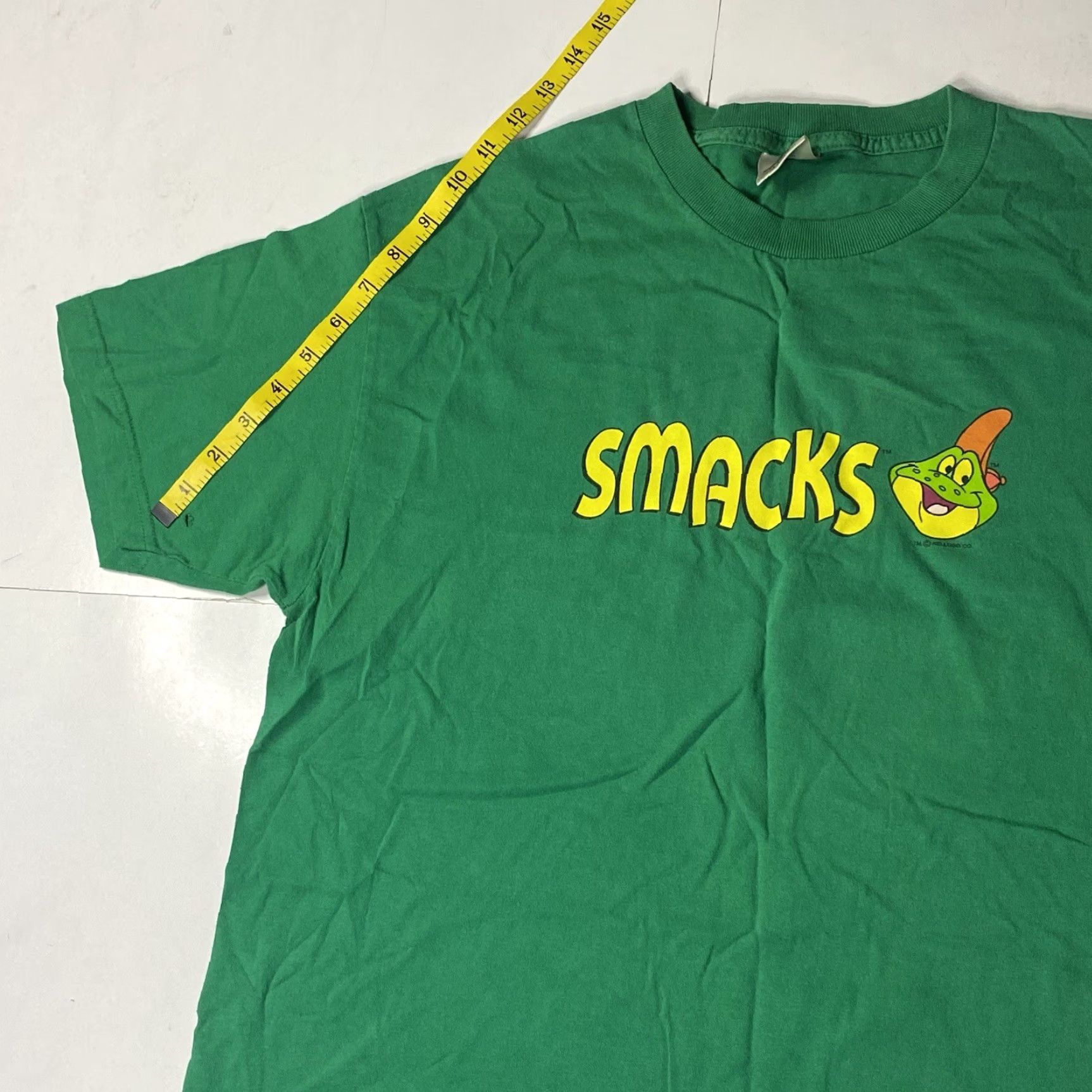 Vintage VINTAGE Kellogg's Cornflakes T-Shirt L White 90s Unisex Adults Short Sleeve Heavyweight 90s Food Animals Frog Distressed Large Mens Womens Boys Girls Size US L / EU 52-54 / 3 - 7 Thumbnail