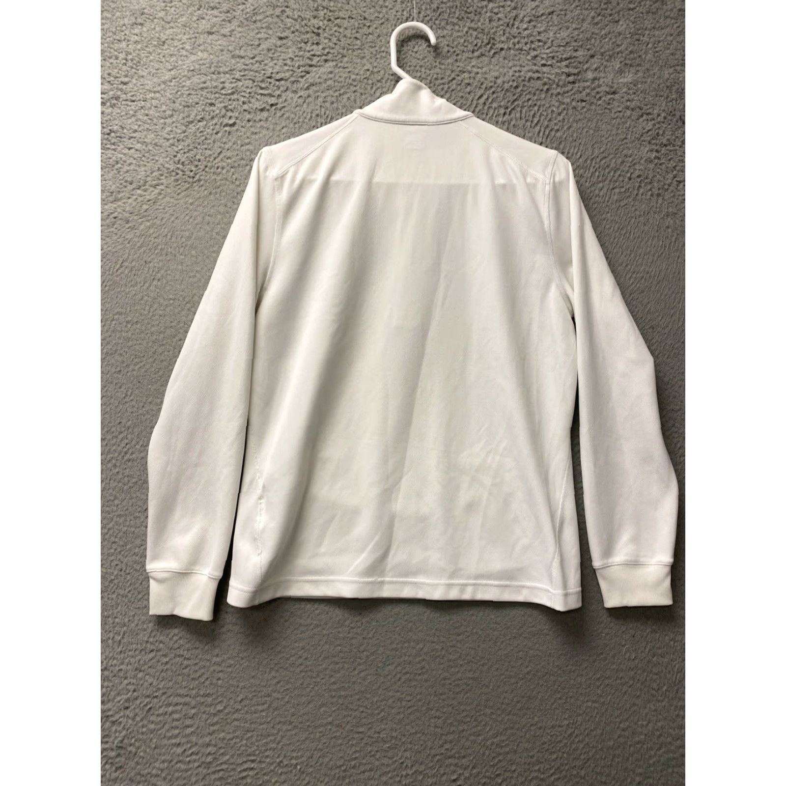 Nike Nike Therma Fit Jacket Shirt M White Gray 1/4 Zip Fleece Polyester Logo USA Mens/ Womens Size M / US 6-8 / IT 42-44 - 8 Thumbnail