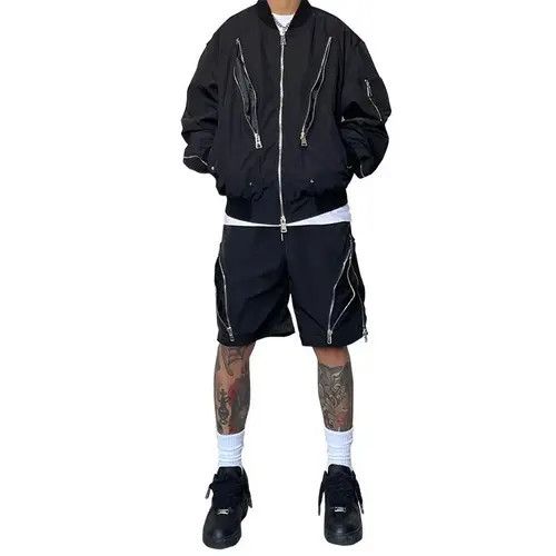 Japanese Brand Streetwear Zipper Retro Design Shorts Y2k Size US 30 / EU 46 - 3 Thumbnail