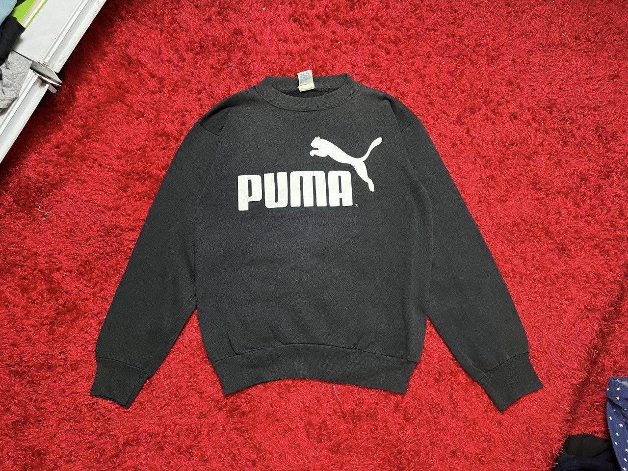 Puma Vintage Puma Sweatshirt Spell Out Streetwear Size US M / EU 48-50 / 2 - 1 Thumbnail