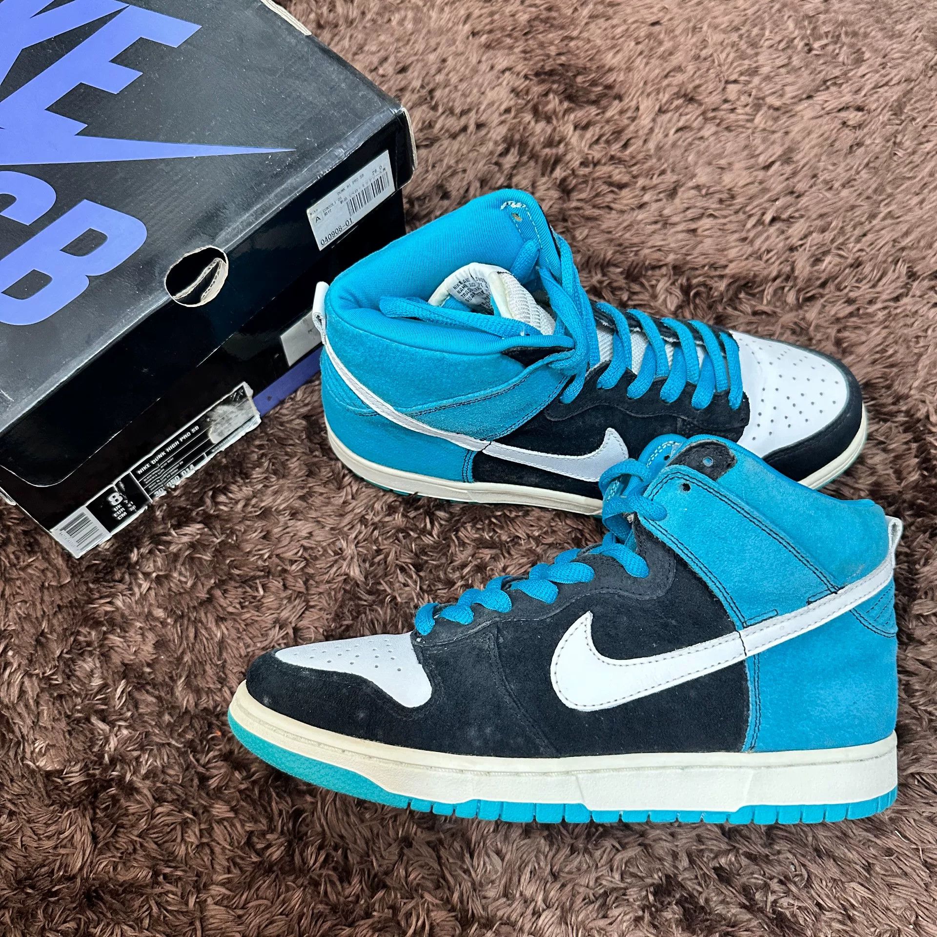 Nike Nike DUNK Blue Lowtop Sneakers 8.5 Men Size US 8.5 / EU 41-42 - 1 Thumbnail