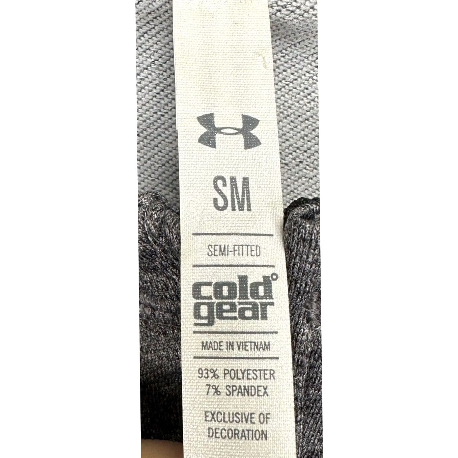Under Armour Notre Dame Fighting Irish Sweater Womens Small ColdGear Grey Under Armour NEW Size S / US 4 / IT 40 - 6 Thumbnail