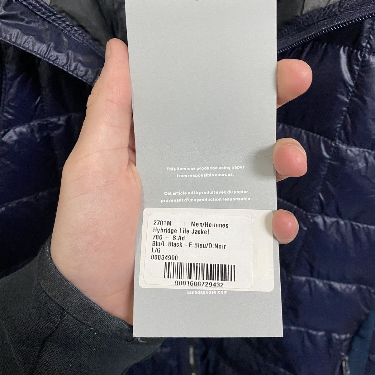 Canada Goose Canada Goose Hybridge Lite Puffer Jacket Size US L / EU 52-54 / 3 - 12 Thumbnail