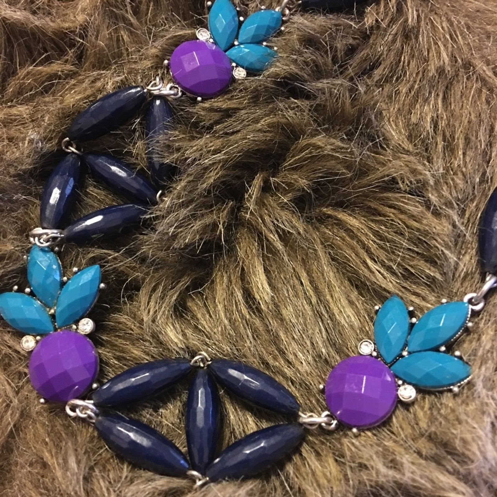 Jewelry Premier Designs faceted jeweled long necklace Size ONE SIZE - 8 Thumbnail