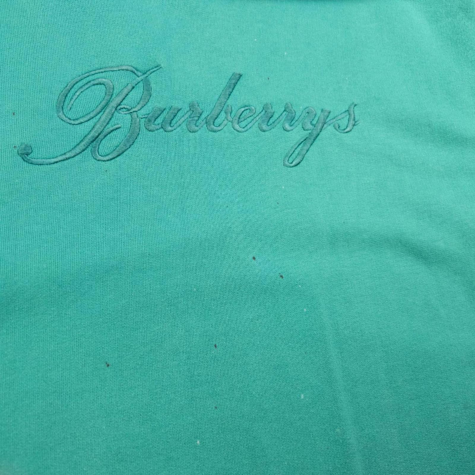 Burberry Vintage Burberry Embroidered Sweatshirt Size M Size US M / EU 48-50 / 2 - 6 Thumbnail