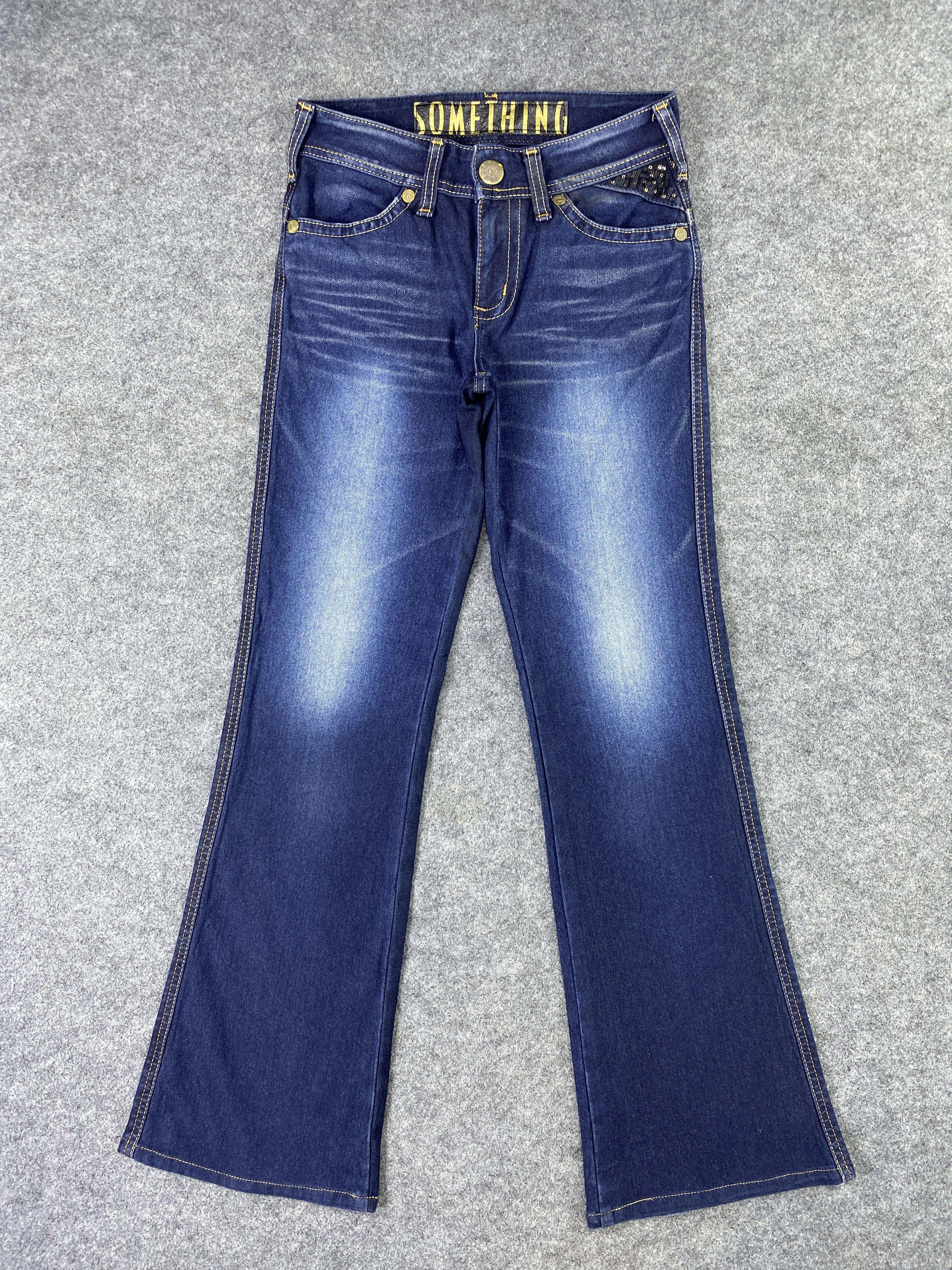 Edwin Something Edwin Blue Wash Bootcut Jeans - J1054 Size 27" / US 4 / IT 40 - 1 Thumbnail