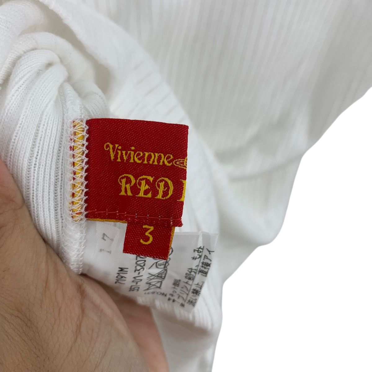 Vivienne Westwood Vintage VIVIENNE WESTWOOD ORB Red Label Collection Tee Size XS / US 0-2 / IT 36-38 - 10 Thumbnail