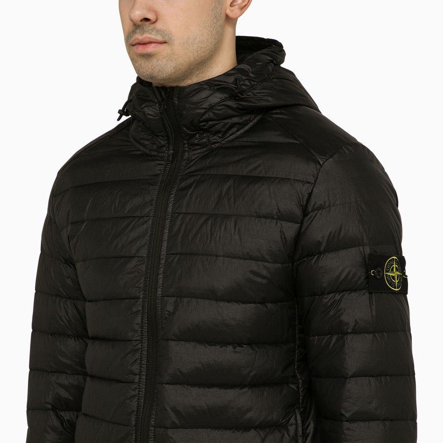 Stone Island o1d2blof0624 Down Jacket in Black Size US XL / EU 56 / 4 - 4 Thumbnail