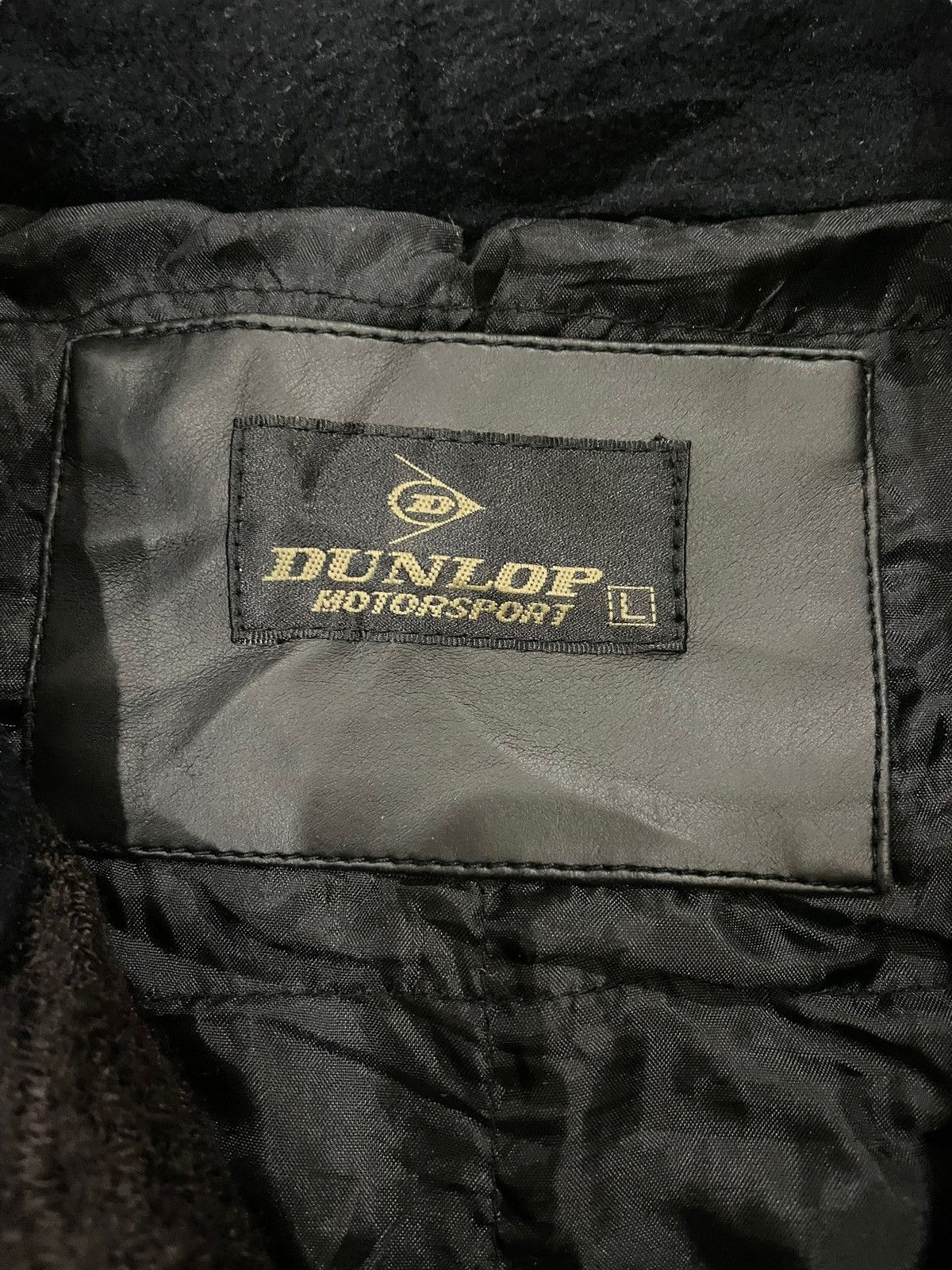 Dunlop × Japanese Brand Vintage Dunlop Fleece Bomber Jacket Size US L / EU 52-54 / 3 - 11 Thumbnail