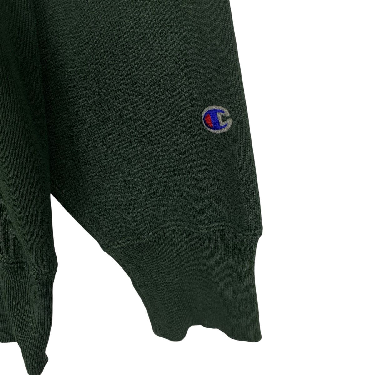 Vintage Vintage Champion Hoodie Sweatshirt Green Pullover Jumper M Size US M / EU 48-50 / 2 - 5 Thumbnail