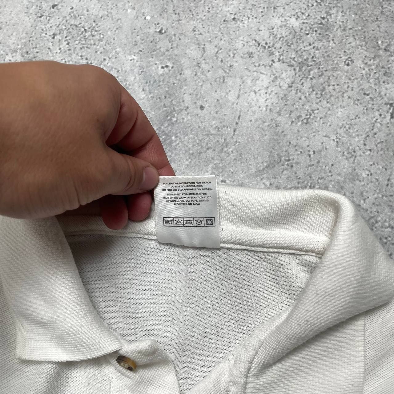 Honda Vintage 90s Honda Racing Team Padgetts Polo Shirt White Size US M / EU 48-50 / 2 - 7 Thumbnail