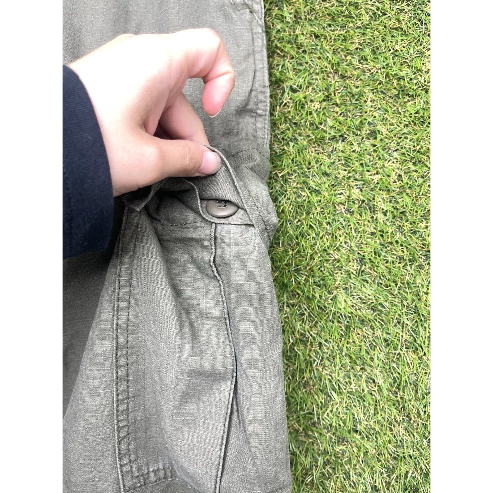 Vintage 5.11 Tactical Pants Mens Large Regular Taclite Green Cargo Work Ripstop 90s 511 Size US 33 - 7 Thumbnail