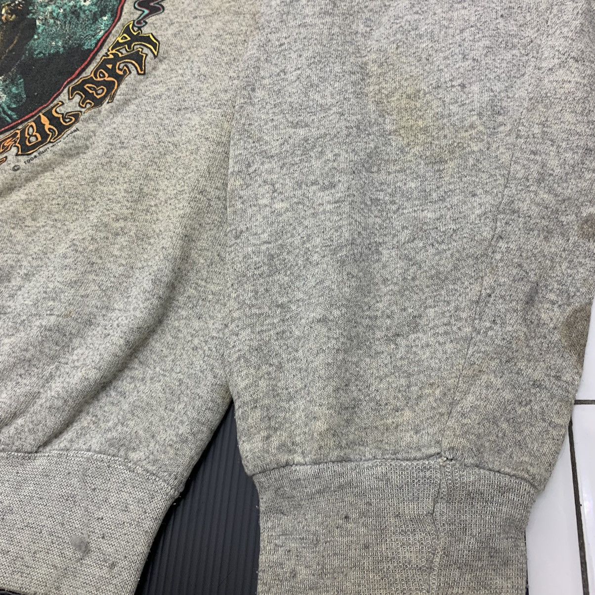 Man Made In Australia Vintage 90s Surf And Sweat Big Wave Surfboards Sweatshirt Size US M / EU 48-50 / 2 - 4 Thumbnail