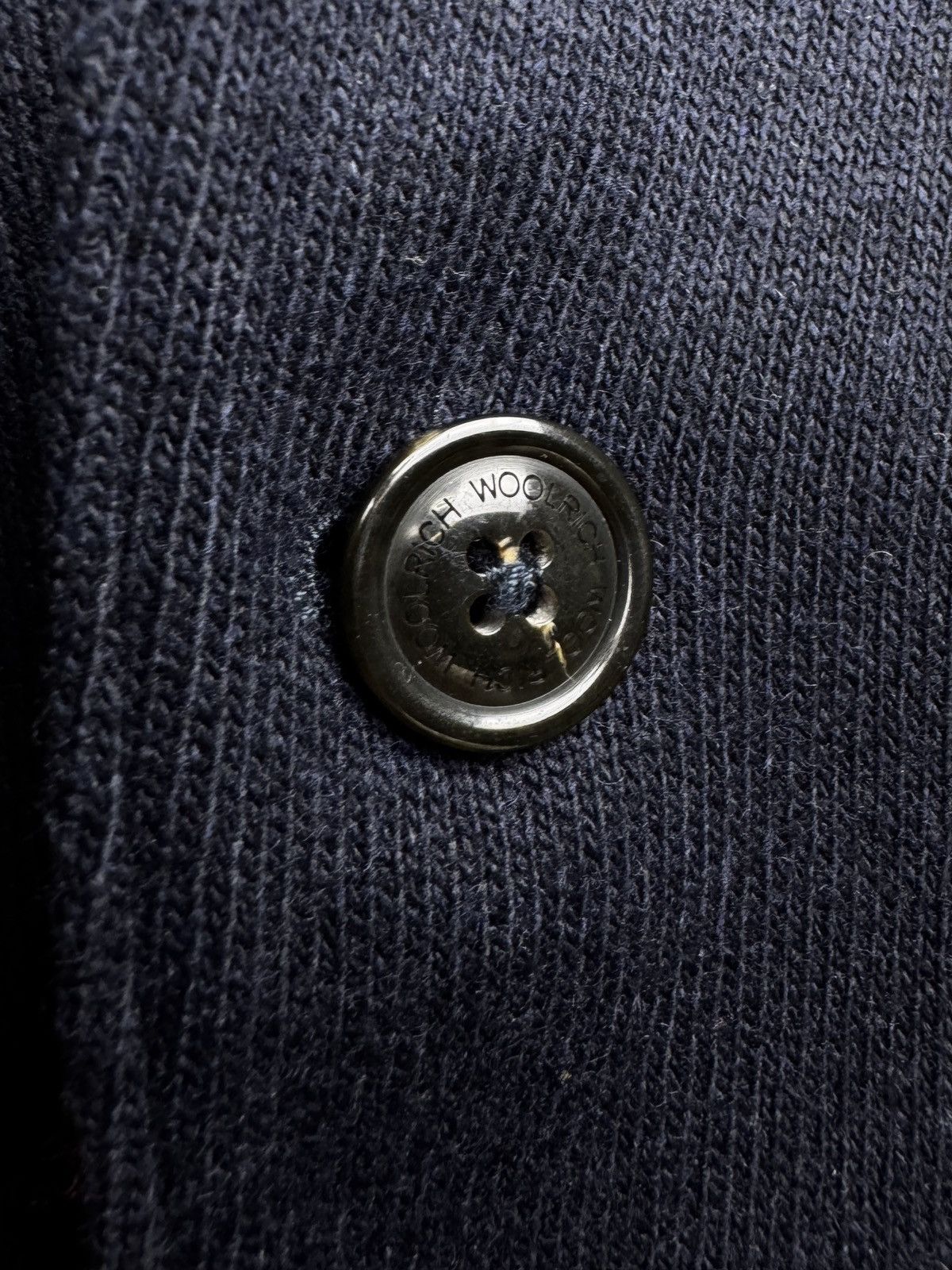 Woolrich Woolen Mills WOOLRICH JOHN RICH & BROS Blazer Mens MEDIUM Half Lined Blue Size 40R - 8 Thumbnail