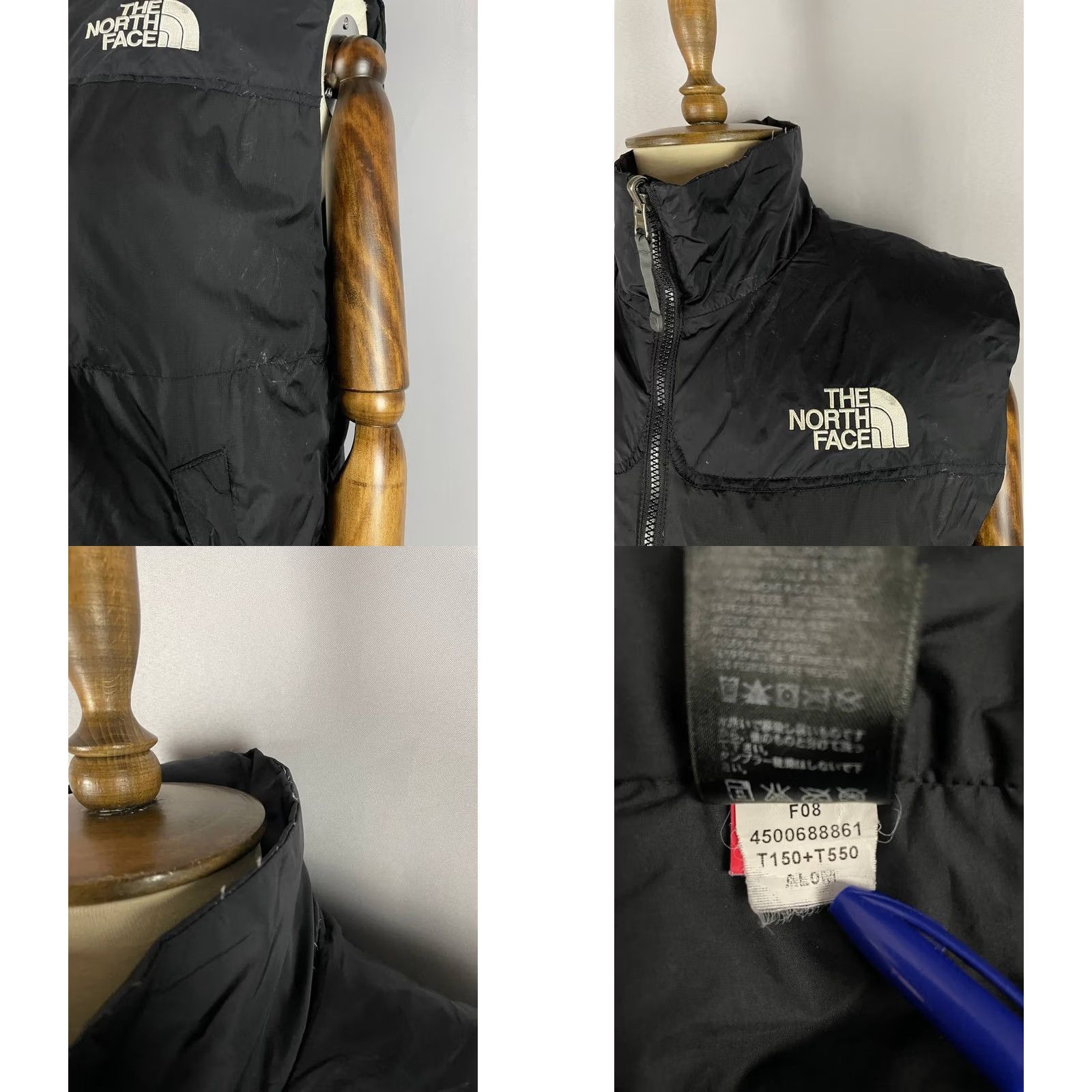 The North Face The North Face Puffer Vest Mens Size XL Black Nylon Sleeveless Full Zipper Size US XL / EU 56 / 4 - 8 Thumbnail