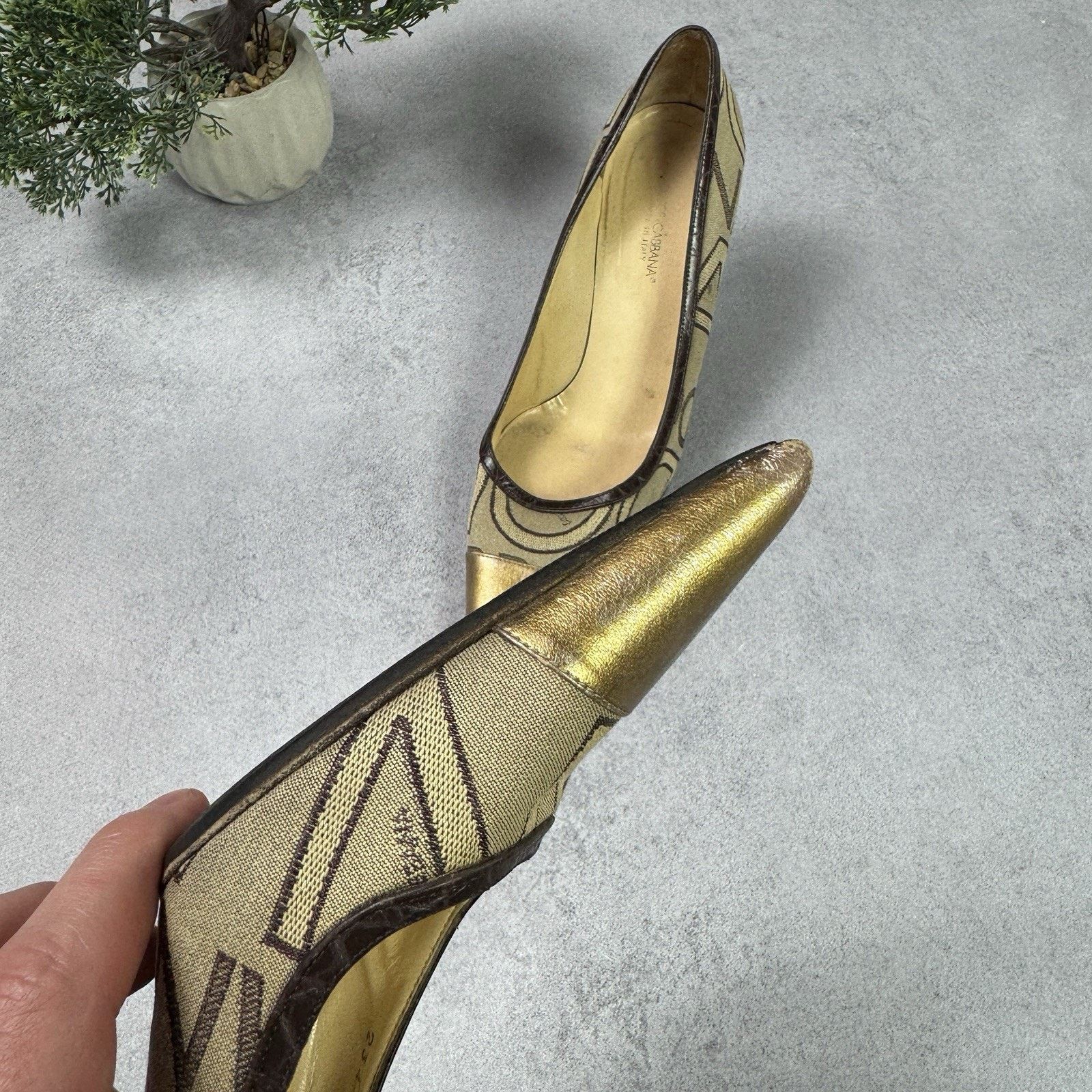 Dolce & Gabbana Dolce Gabbana Womrn Monogram Hells Pumps Size 38.5 US 8.5 Size US 8.5 / IT 38.5 - 11 Thumbnail