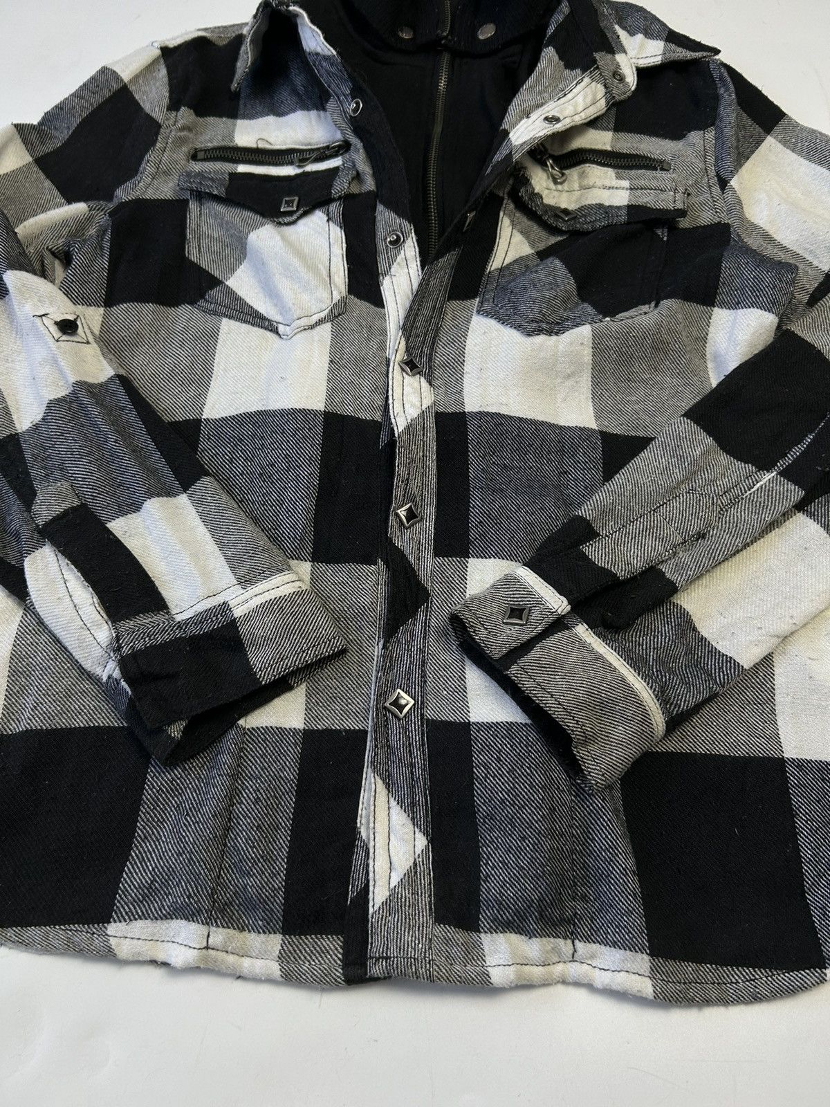 In The Attic IN THE ATTIC FLANNEL JACKET Size M / US 6-8 / IT 42-44 - 5 Thumbnail