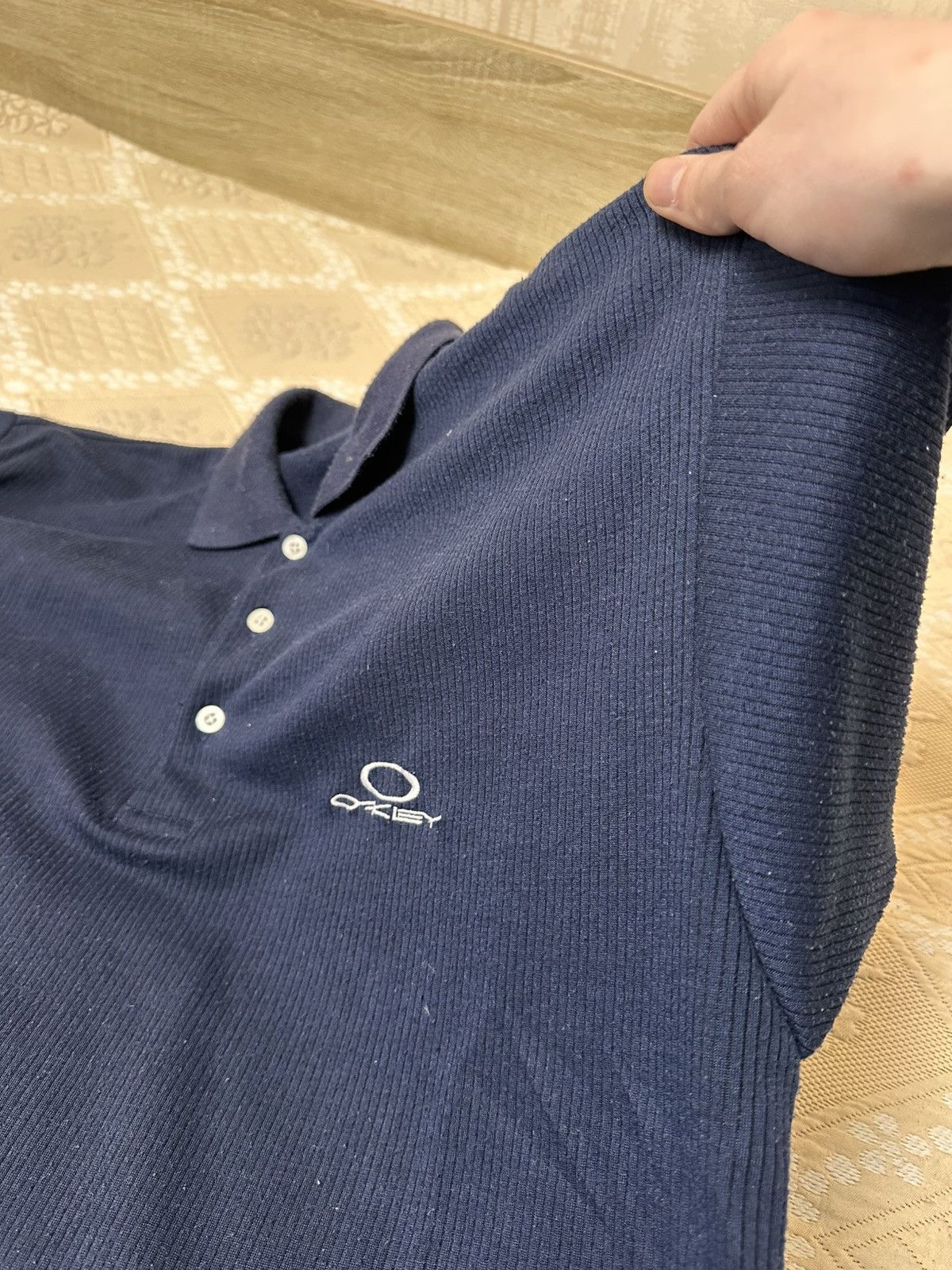 Oakley 🔥 90s OAKLEY Software USA Polo T Shirt Logo Vintage Y2K Size US XL / EU 56 / 4 - 7 Thumbnail
