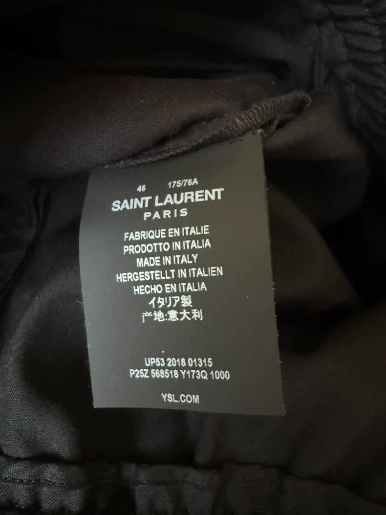 Saint Laurent Paris Saint Laurent Crystal Embellished Casual Pants Size US 30 / EU 46 - 5 Thumbnail