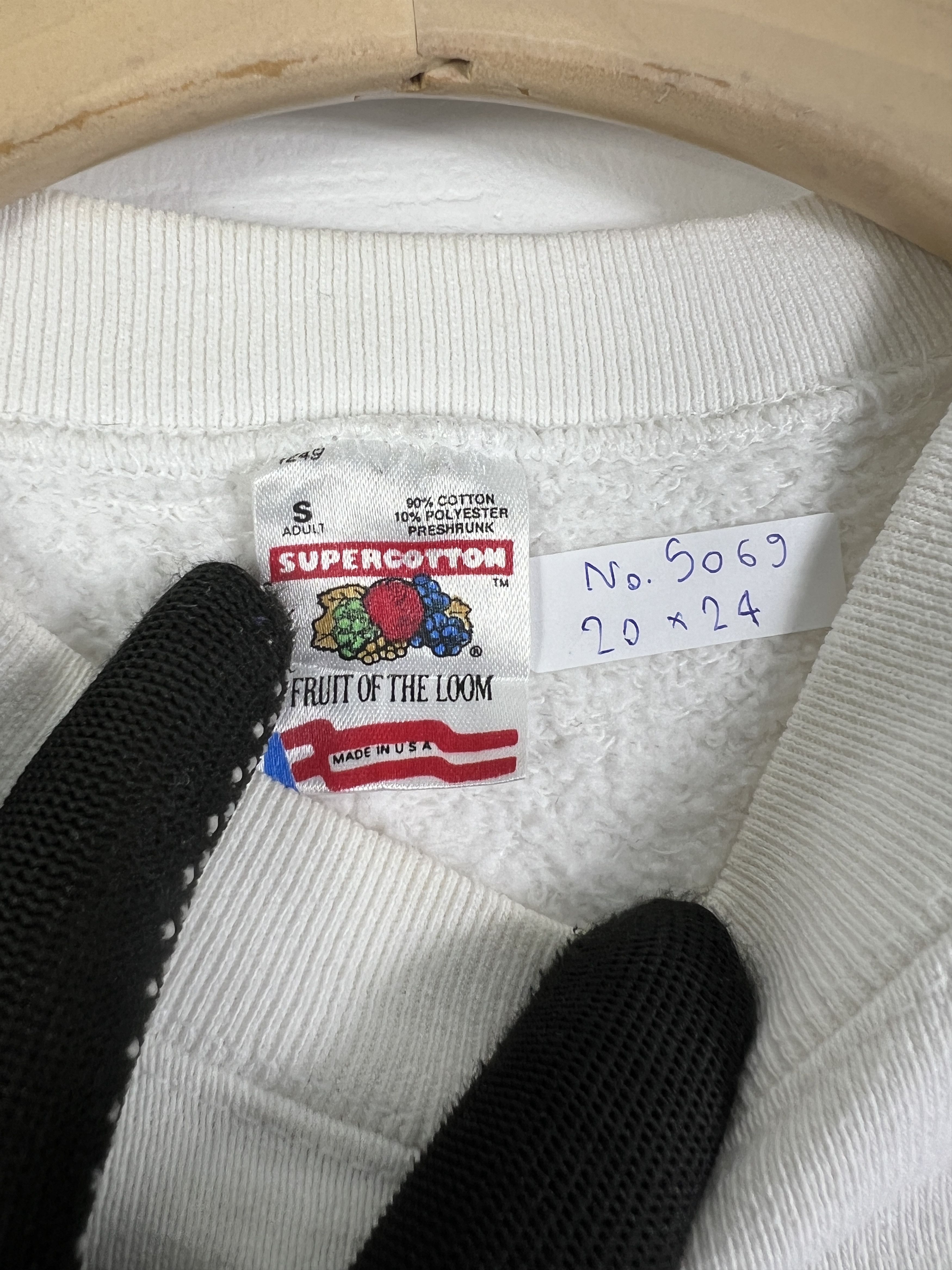 Vintage No.5069 Vintage 90s WFSC '96 Promo Graphic Sweatshirt (S) Size US S / EU 44-46 / 1 - 3 Thumbnail