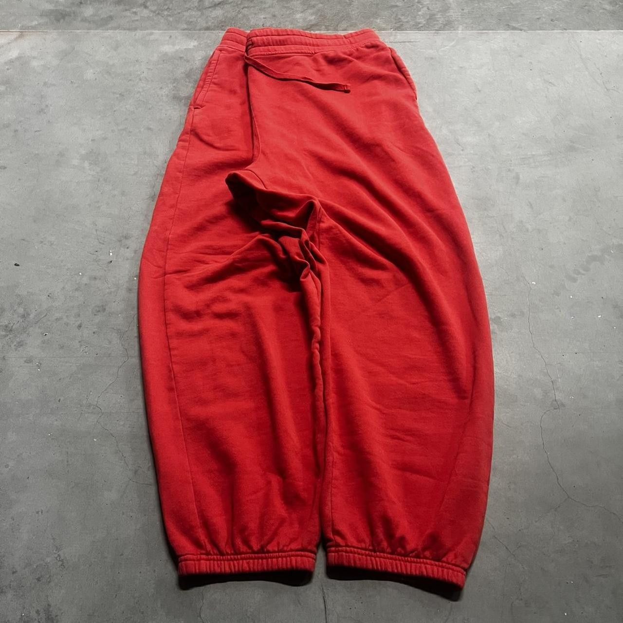 Vintage Vintage Y2K/2000s Baggy Fit Red Loungewear SweatPants! Size US 44 / EU 60 - 3 Thumbnail