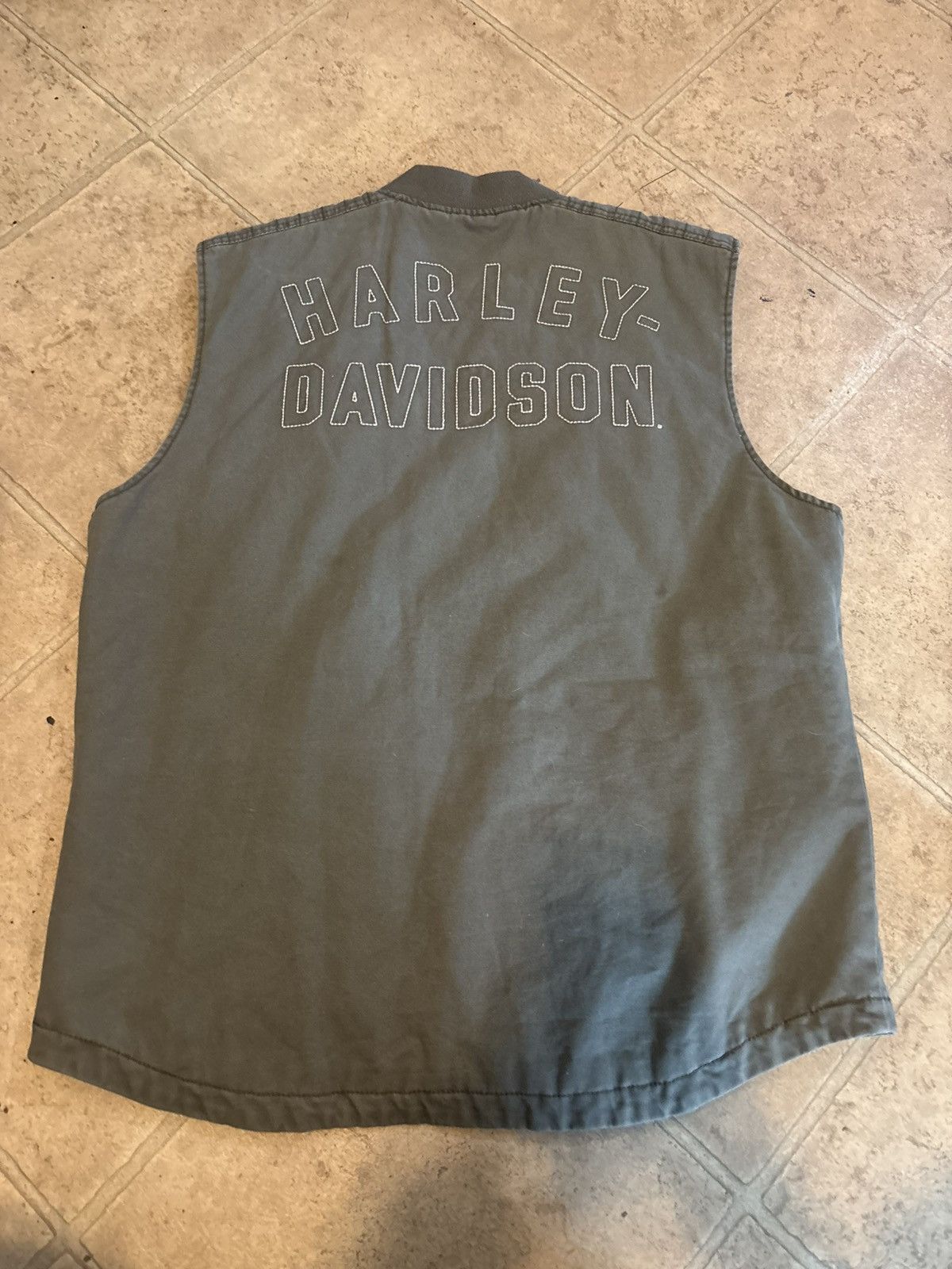 Harley Davidson Harley Davidson Canvas Vest Size US L / EU 52-54 / 3 - 1 Thumbnail