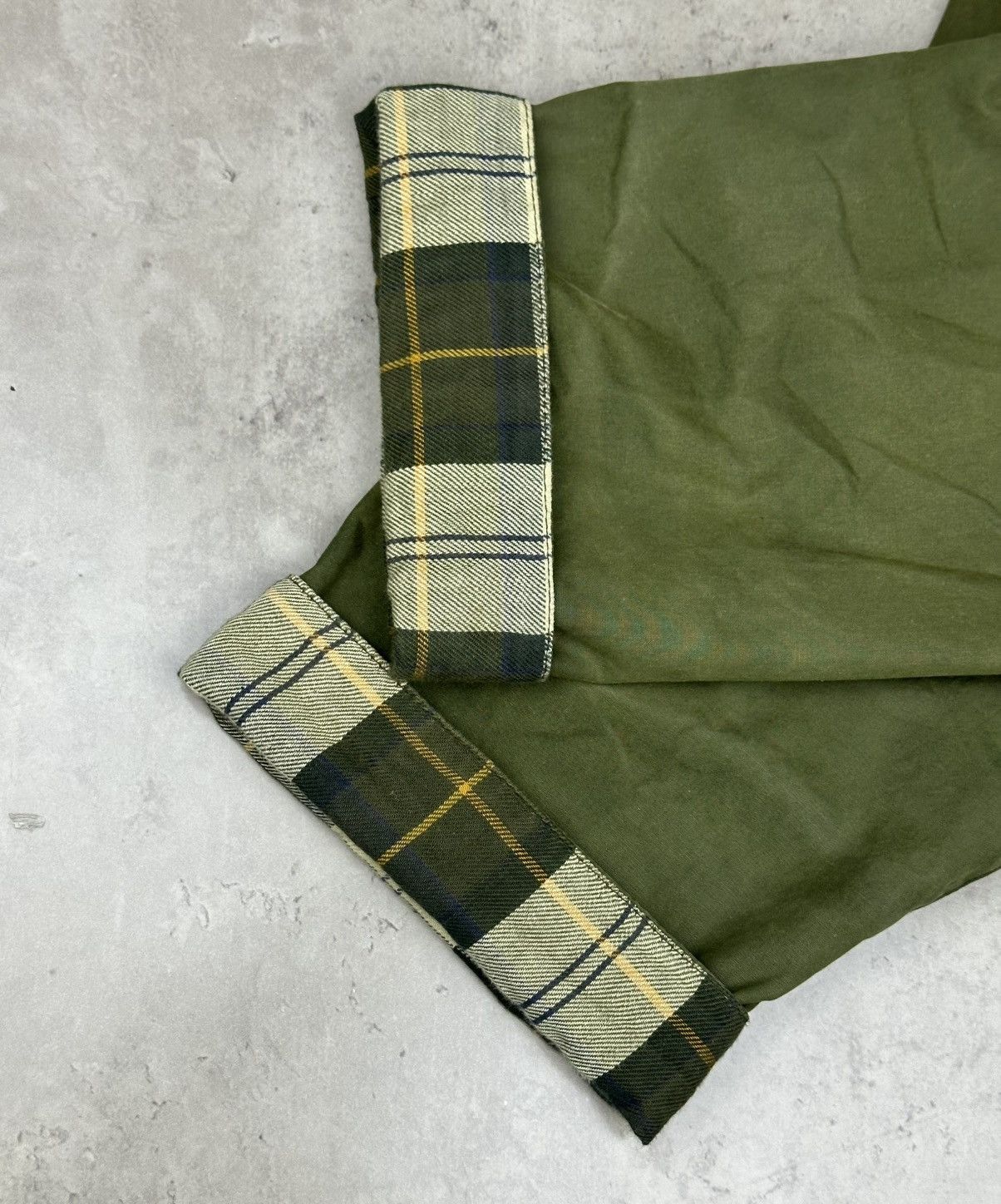 Barbour Barbour Rain Parka Waxed Cotton Green Women’s Jacket UK 12 Size M / US 6-8 / IT 42-44 - 8 Thumbnail