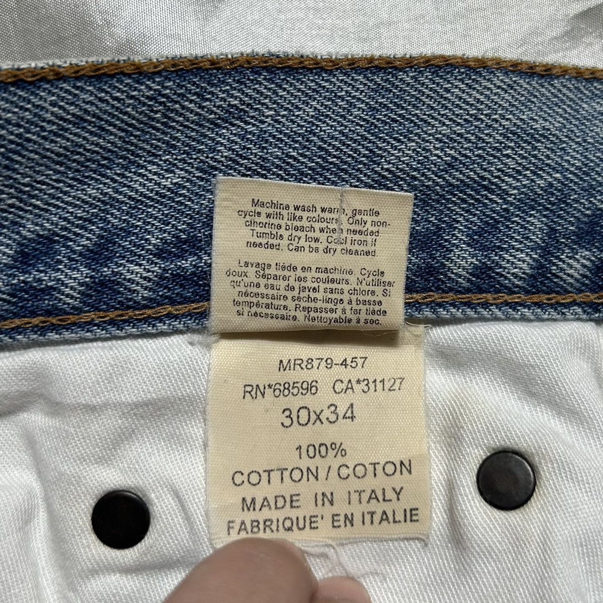 DKNY Vintage DKNY Jeans Pants Size 30" / US 8 / IT 44 - 7 Thumbnail