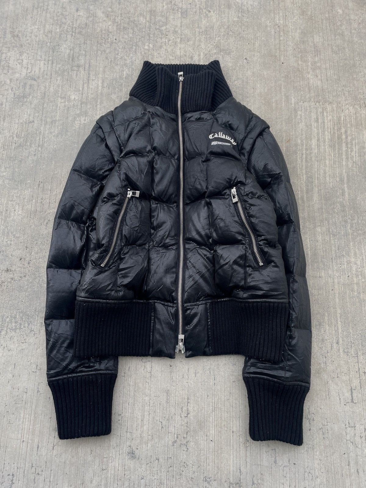Callaway 2000s JAPANESE BRAND CALLAWAY CROPPED PUFFER ARCHIVE VKEI Size M / US 6-8 / IT 42-44 - 2 Thumbnail