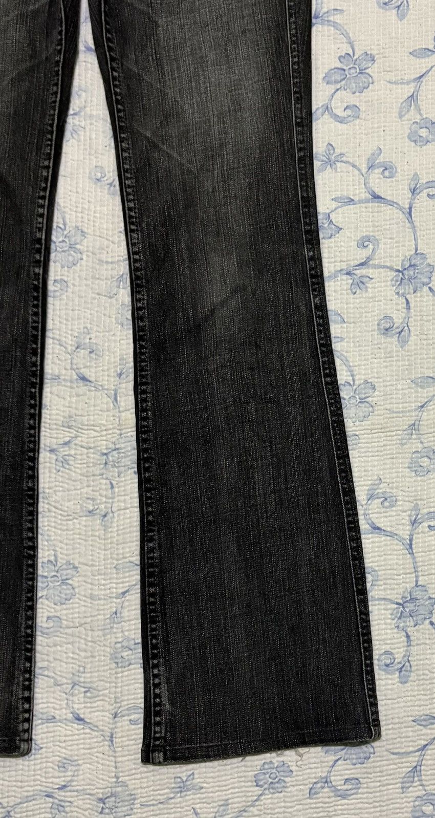 Japanese Brand Japanese Queen’s Low Streetwear Flared Denim Size US 30 / EU 46 - 7 Thumbnail