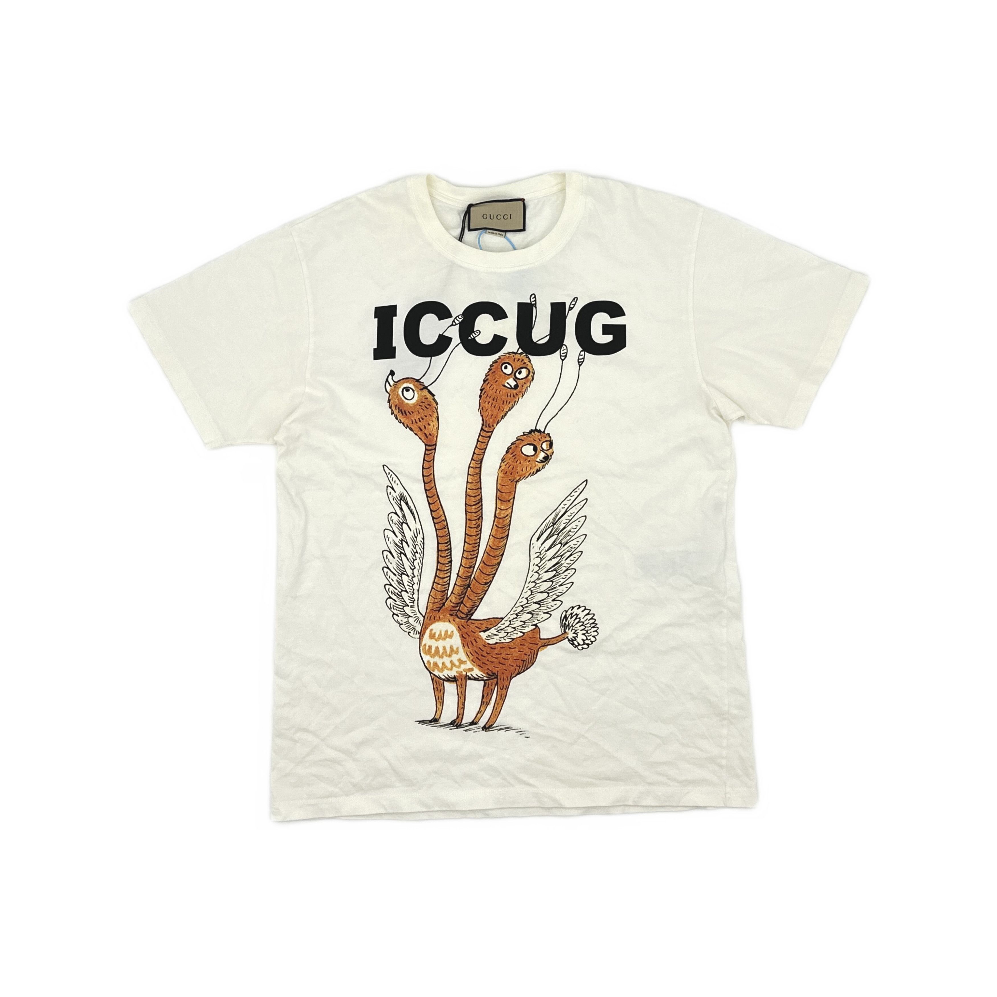 Gucci Gucci ICCUG Print T-Shirt Size S Size US S / EU 44-46 / 1 - 1 Thumbnail