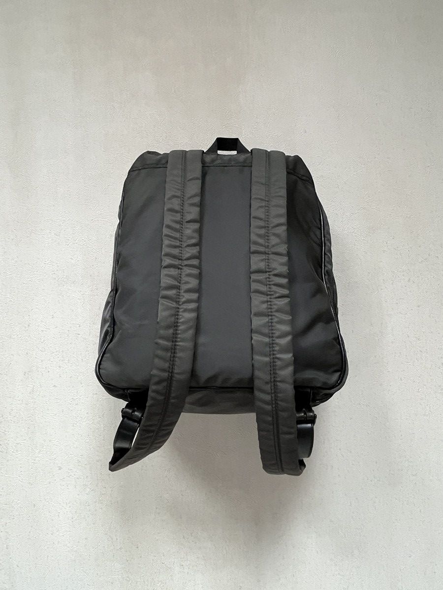 Yohji Yamamoto Yohji Yamoto Y’Saccs Nylon Leather Backpack Size ONE SIZE - 4 Thumbnail