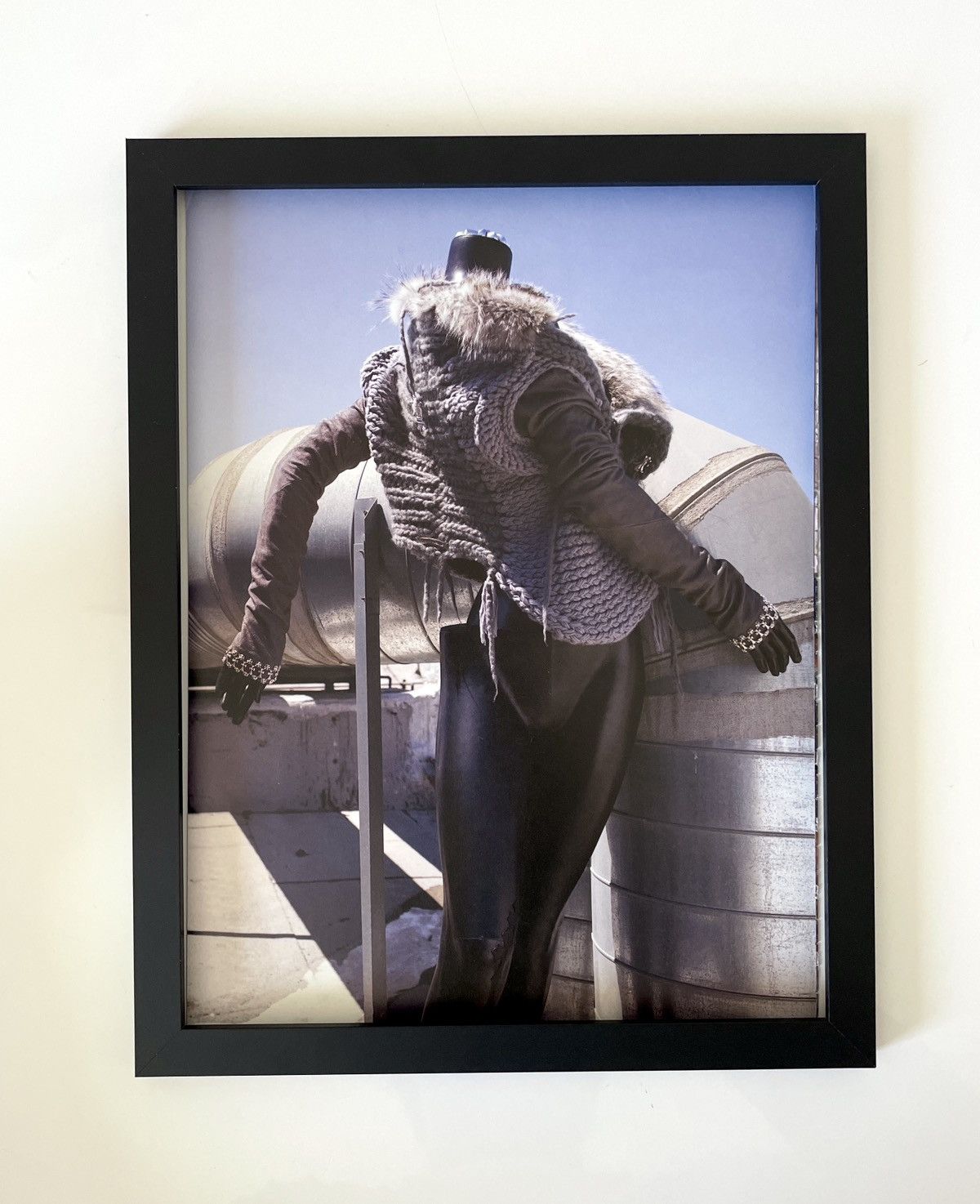 Chrome Hearts × Vintage Chrome Hearts rare photo Poster framed 9x11 Size ONE SIZE - 1 Thumbnail