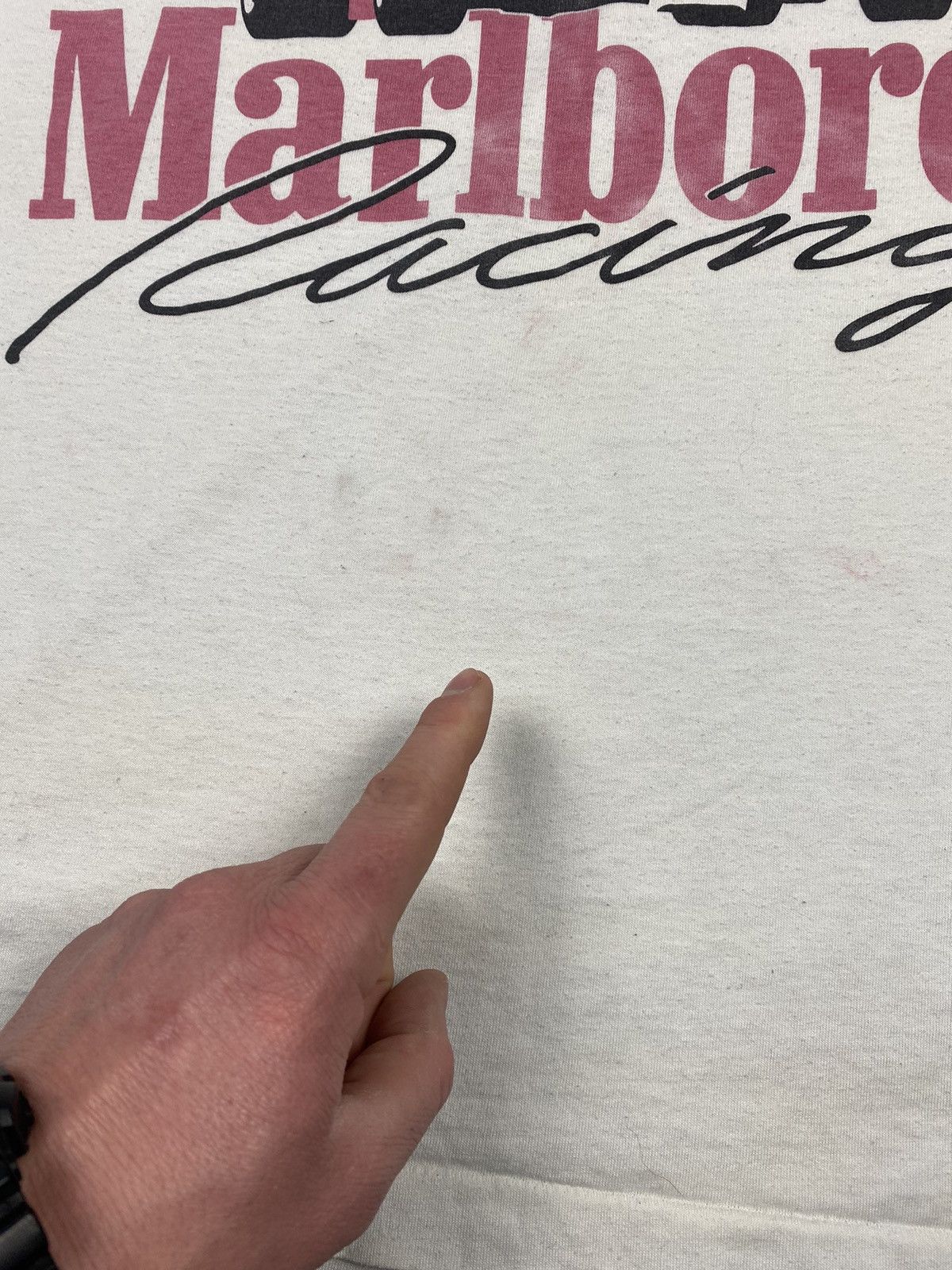 Marlboro Vintage Marlboro Unlimited F1 Racing Single Stitch tee 90’s Size US XL / EU 56 / 4 - 8 Thumbnail
