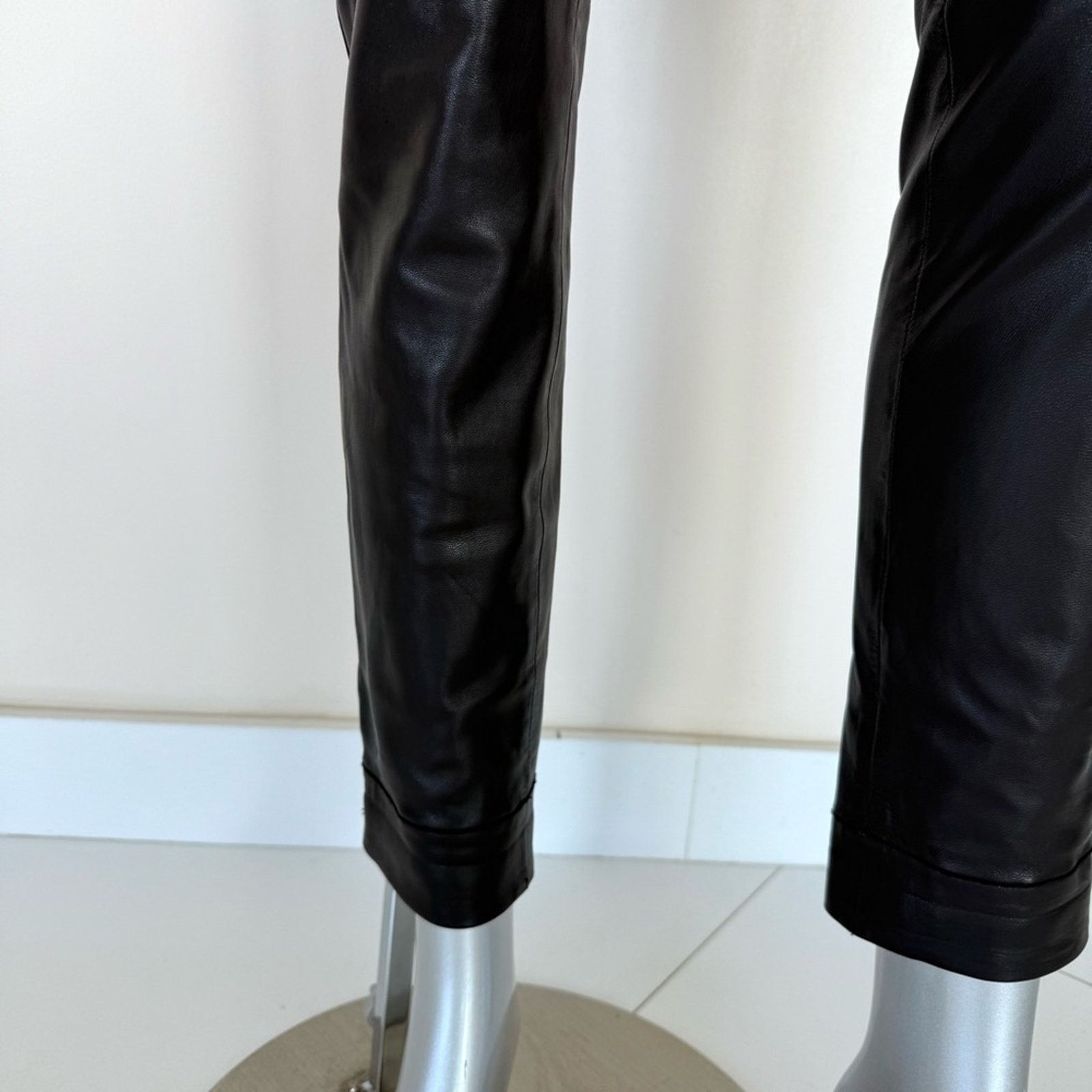 T by Alexander Wang T by Alexander Wang women leather pants size 24 Retail 750$ Size 24" / US 00 / IT 34 - 3 Thumbnail