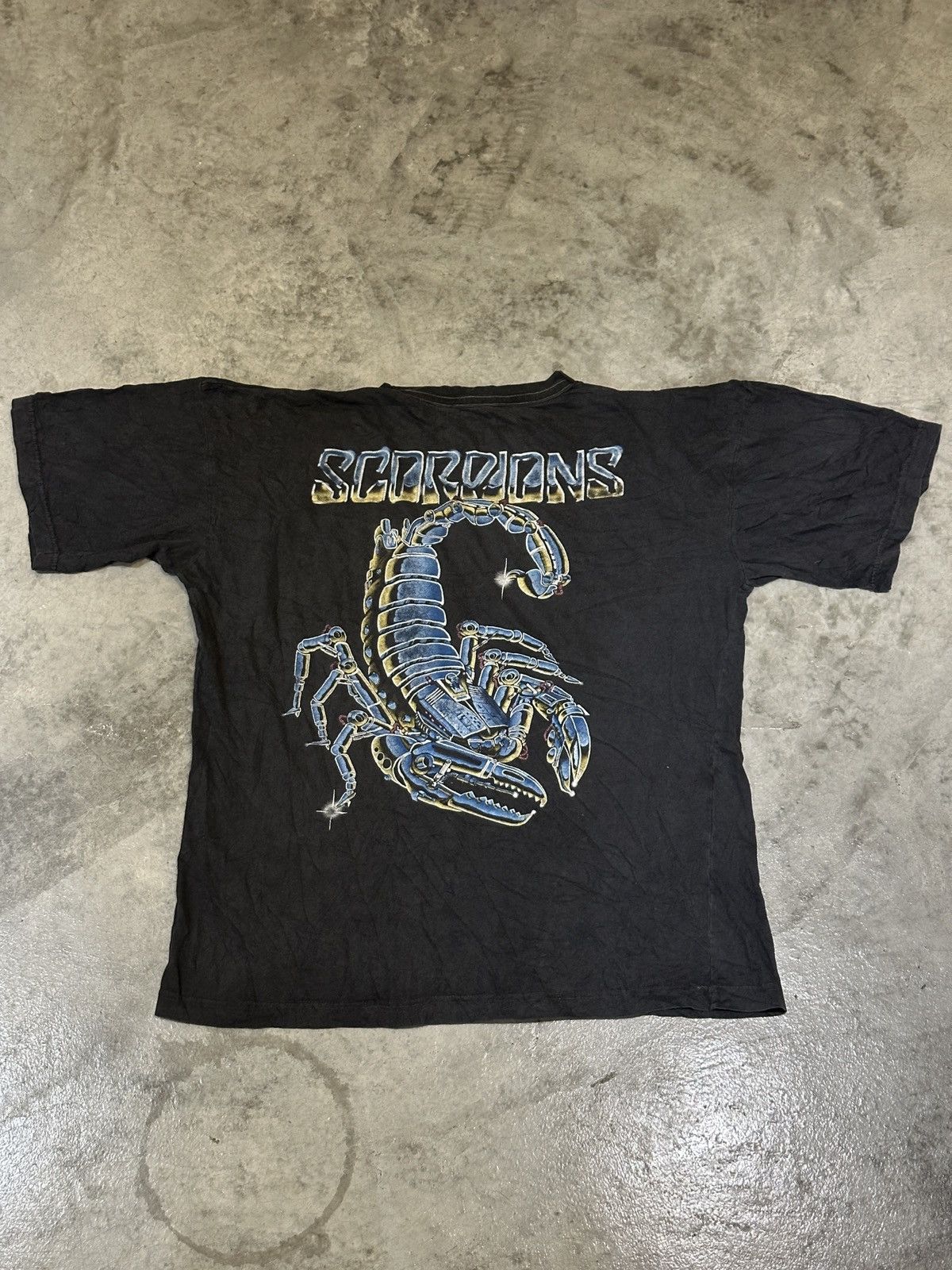 Other Vintage Scorpions 90s Size US L / EU 52-54 / 3 - 2 Thumbnail