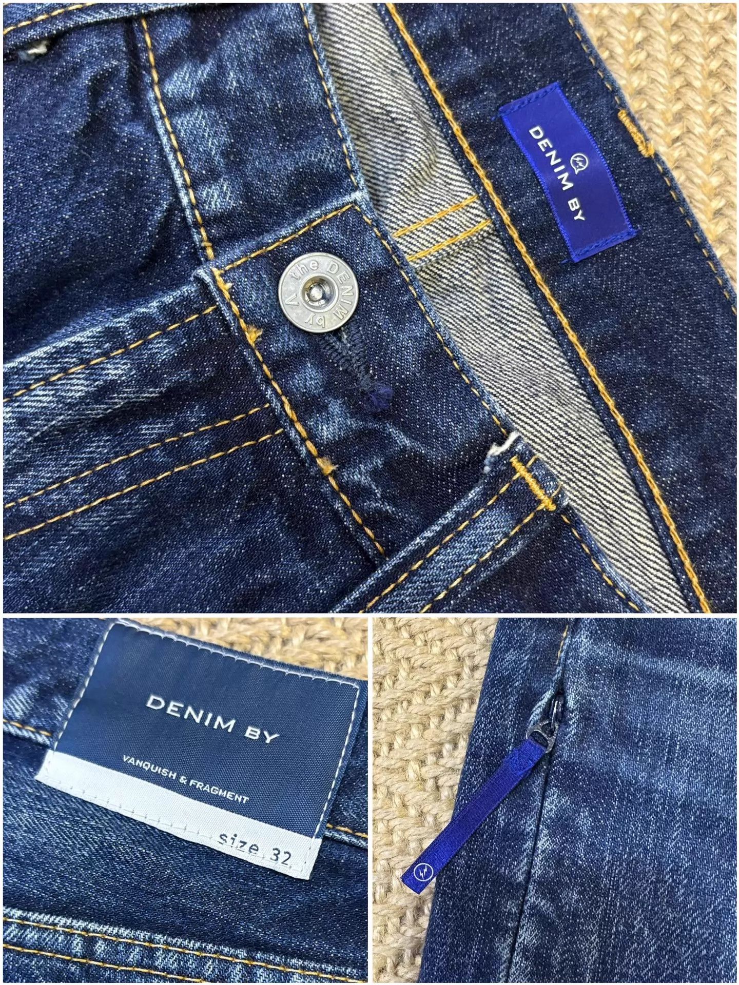 Vanquish VANQUISH & FRAGMENT WASH LIGHT CUT-OUT 9J W32 Near New Size US 32 / EU 48 - 7 Thumbnail
