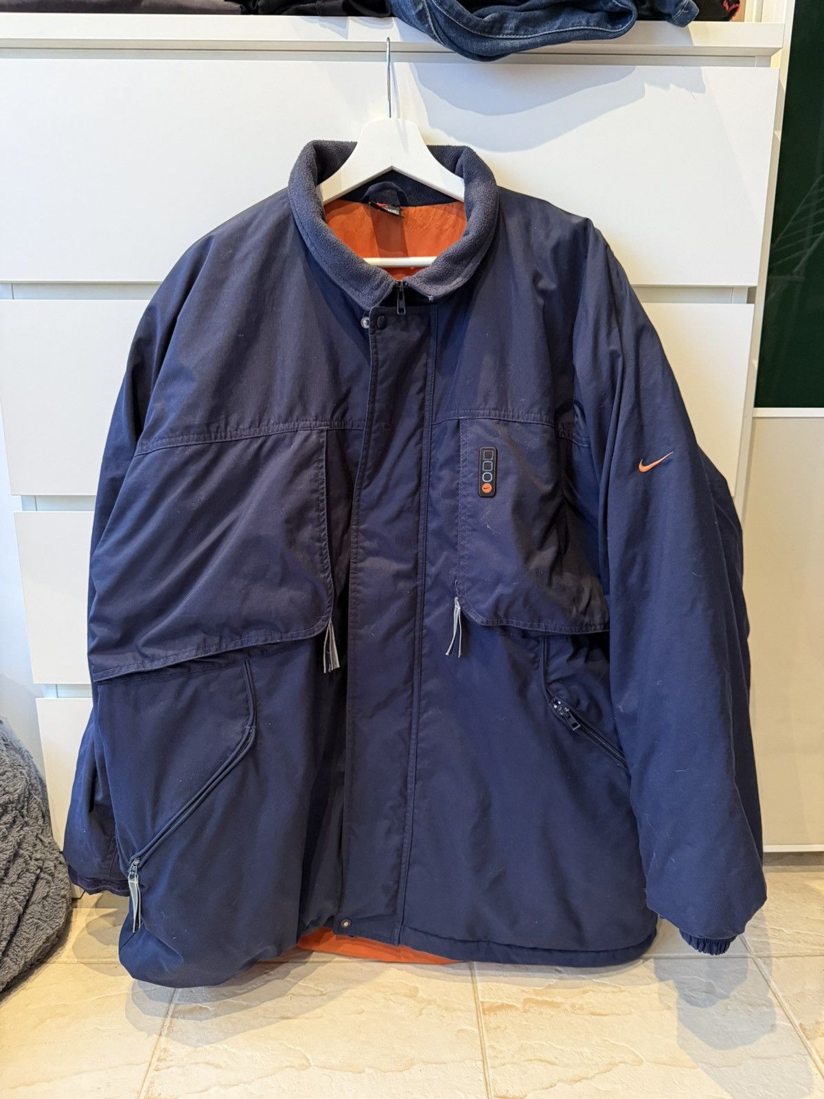 Nike Vintage Nike Puffer Jacket XL Size US XL / EU 56 / 4 - 2 Thumbnail