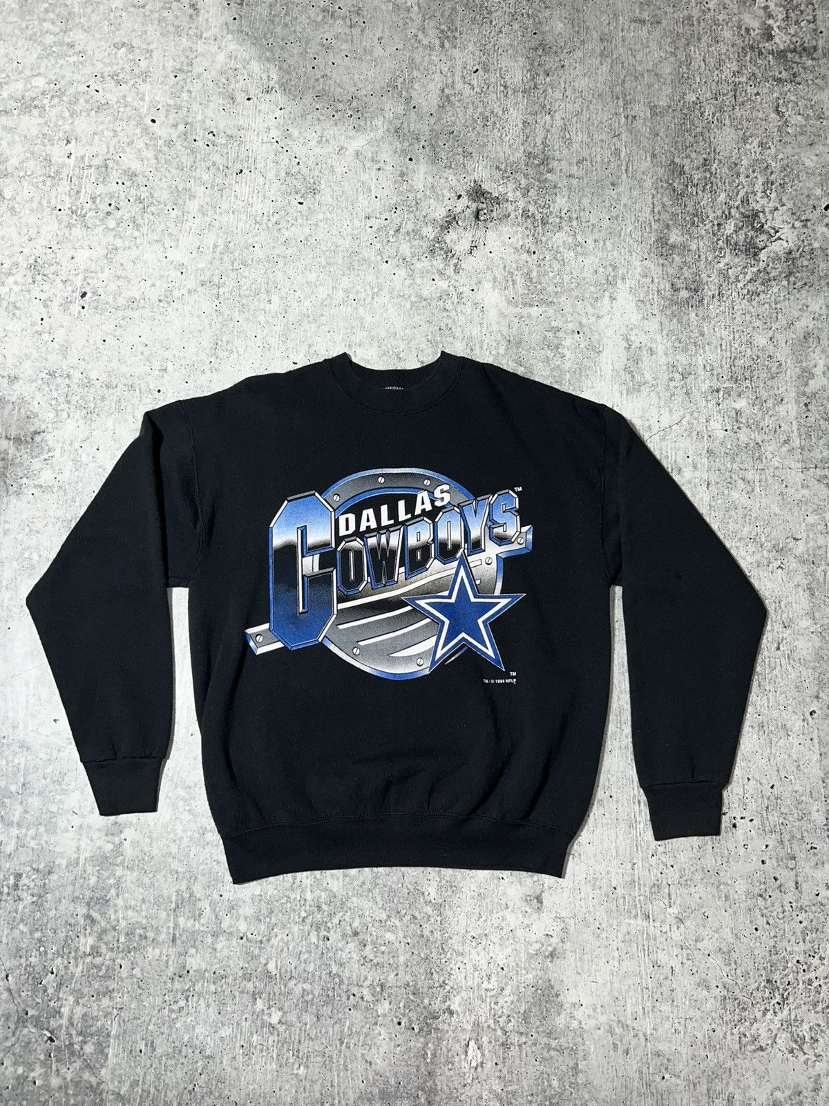NFL Vintage 1994 Dallas Cowboys Graphic Sweatshirt Size US XL / EU 56 / 4 - 1 Thumbnail