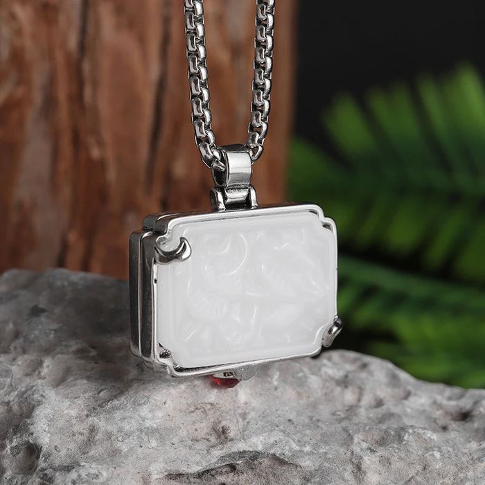 Vintage Briefcase Open Photo Locket Necklace Grailed