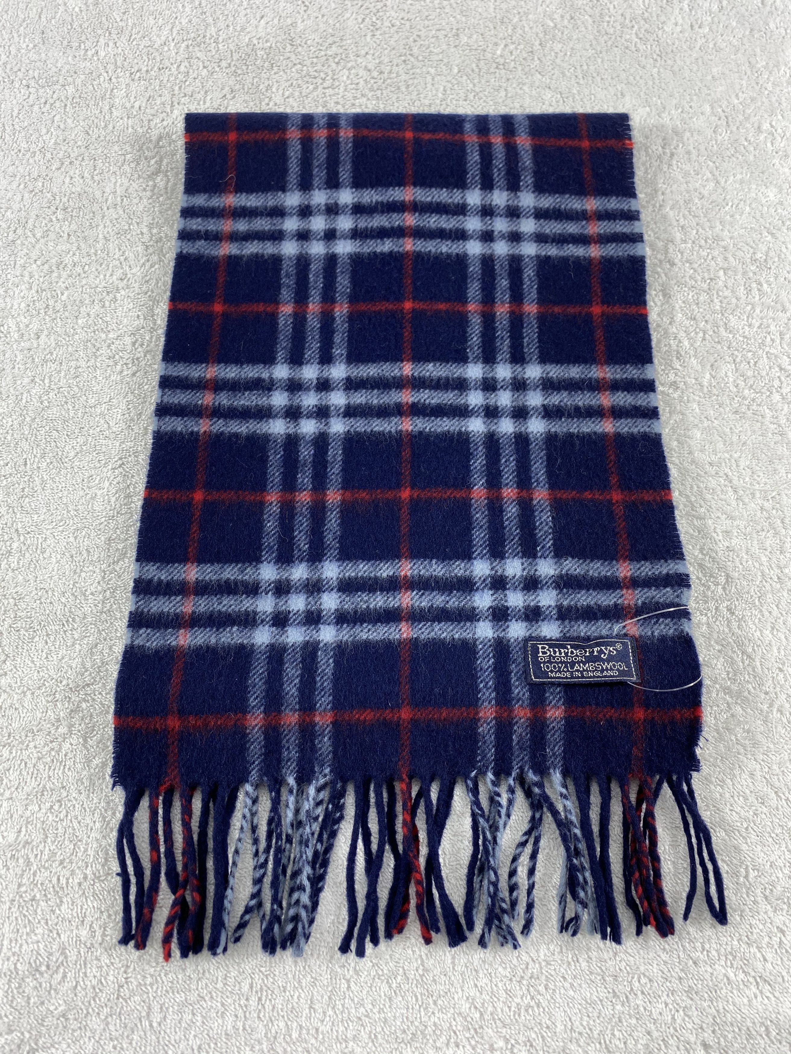 Burberry Vintage Burberry Scarf/Muffler/Neckwear MF640 Size ONE SIZE - 2 Thumbnail