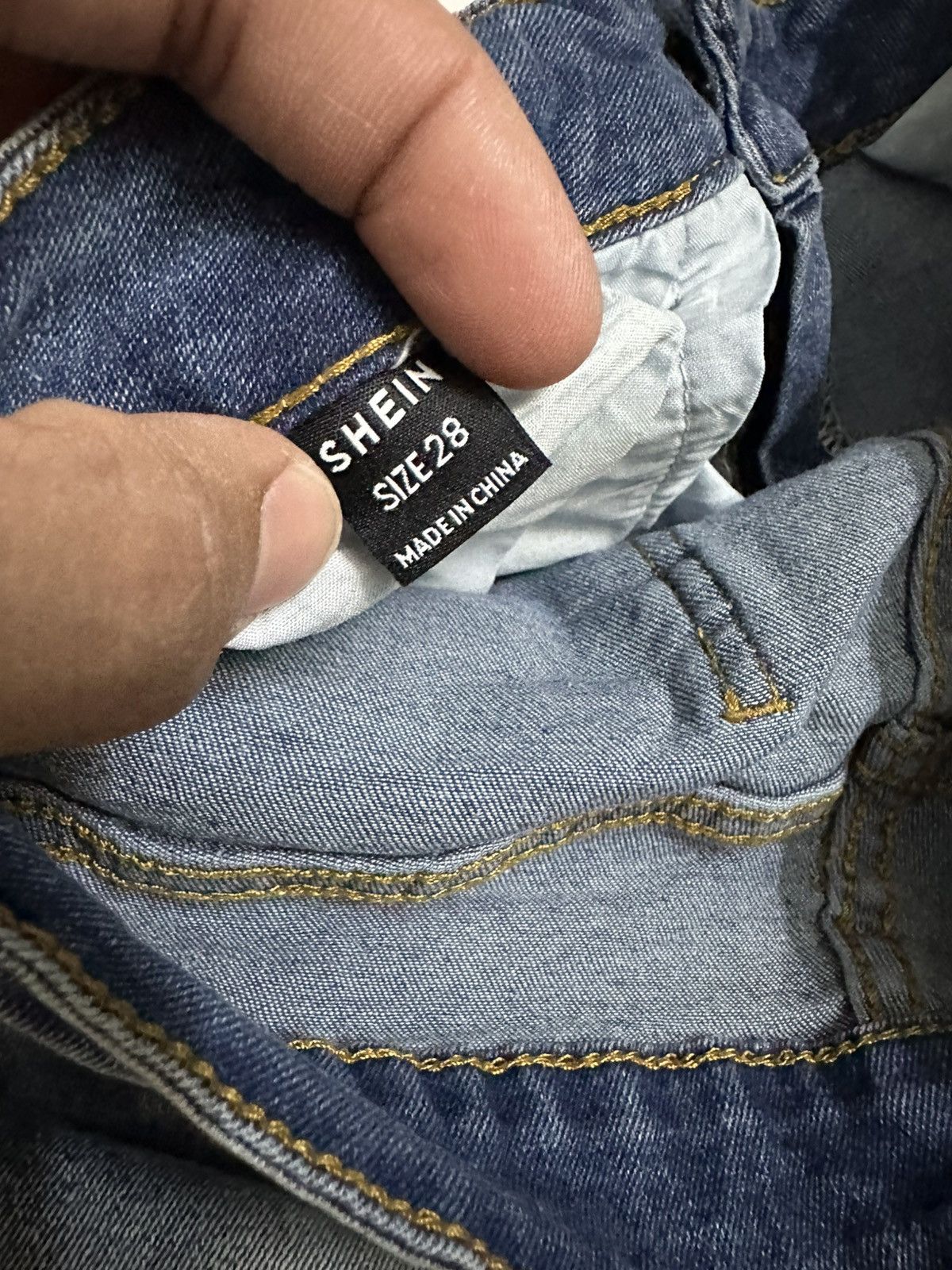 Tornado Mart 2000s Shein Flare Hagi Style Jeans Y2K Goa Lgb Avant Garde Size US 31 - 8 Thumbnail